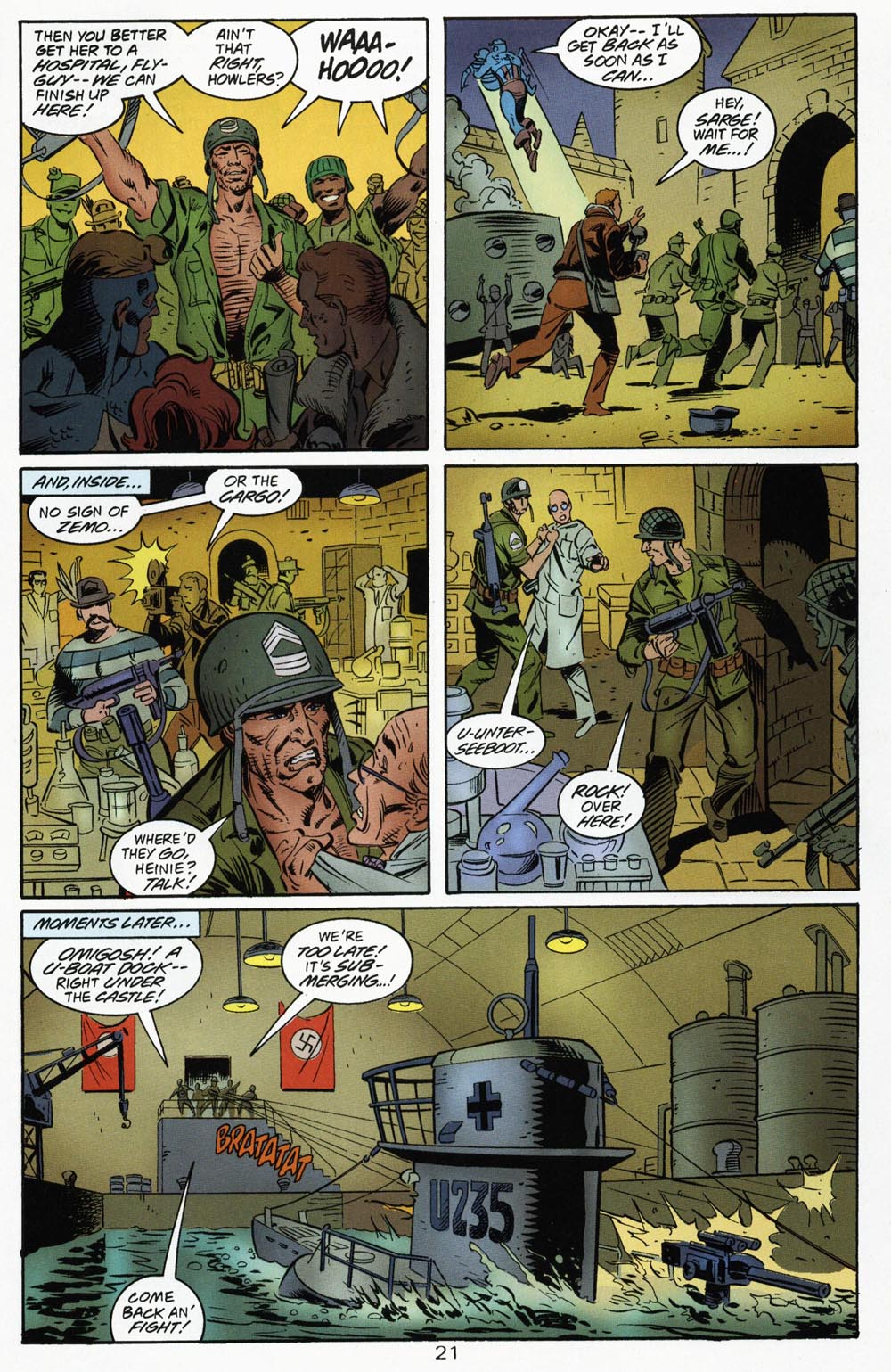 Read online Super Soldier: Man of War comic -  Issue # Full - 22