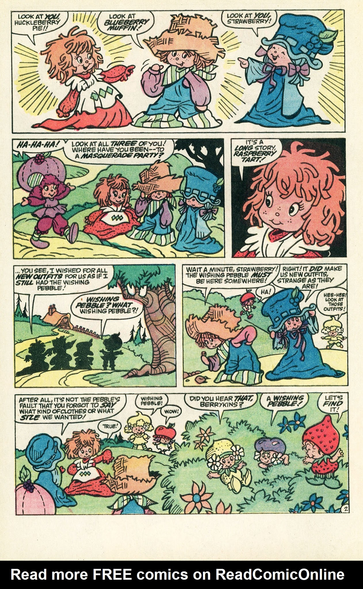 Read online Strawberry Shortcake (1985) comic -  Issue #4 - 4