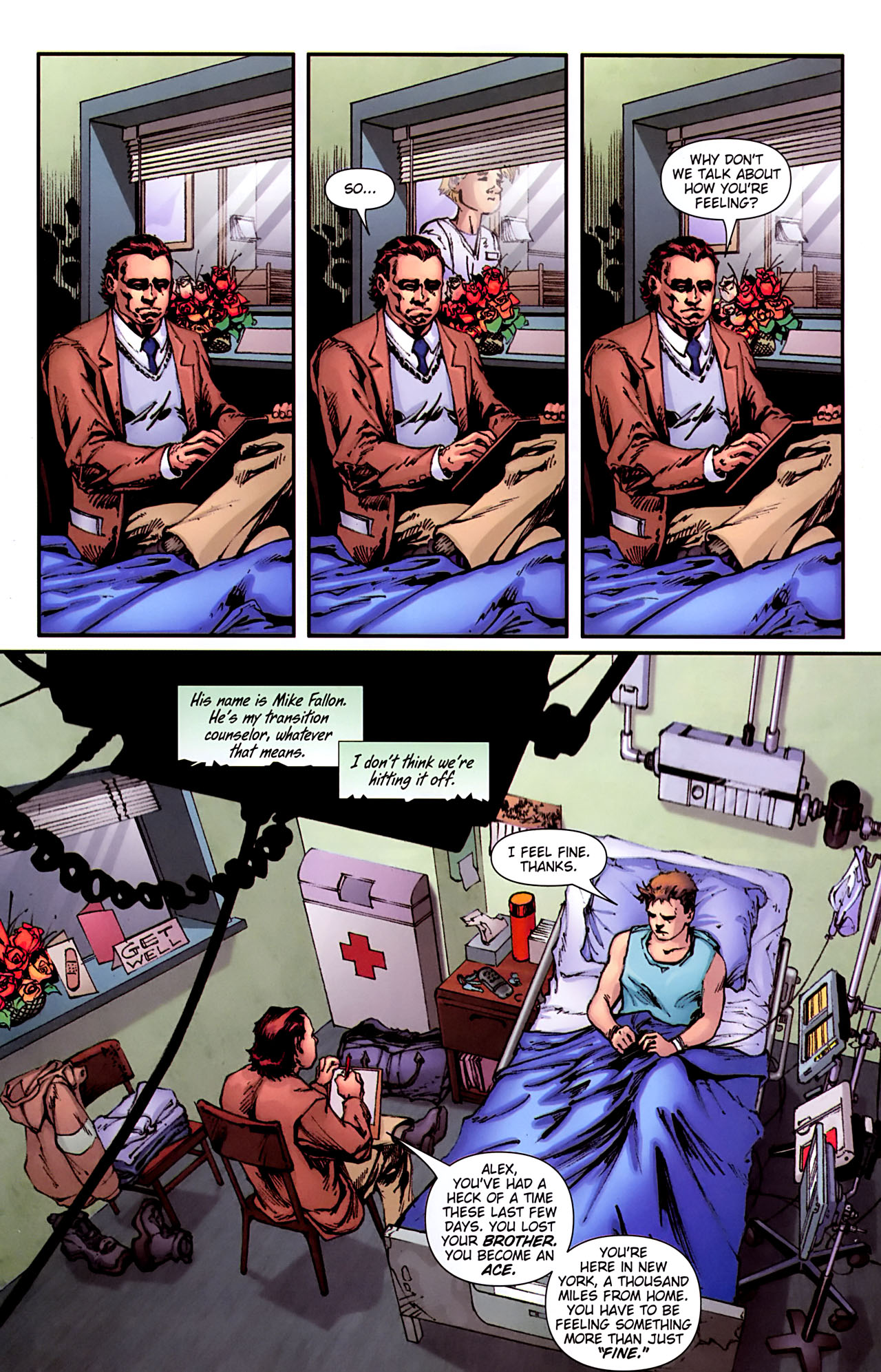 Read online George R.R. Martin's Wild Cards: The Hard Call comic -  Issue #2 - 3