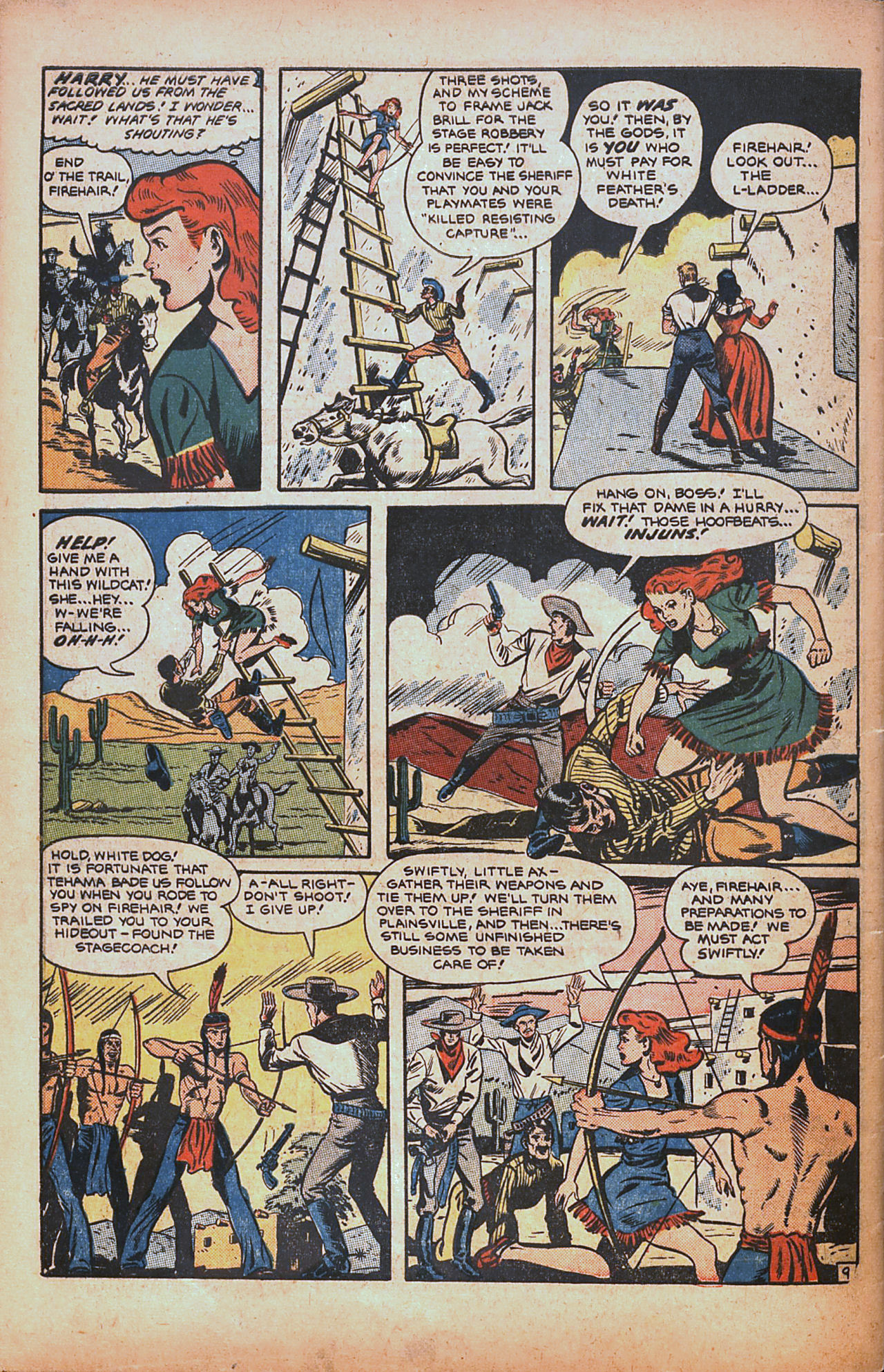 Read online Pioneer West Romances comic -  Issue #3 - 48