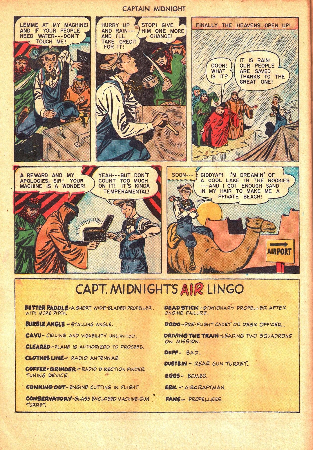 Read online Captain Midnight (1942) comic -  Issue #45 - 32