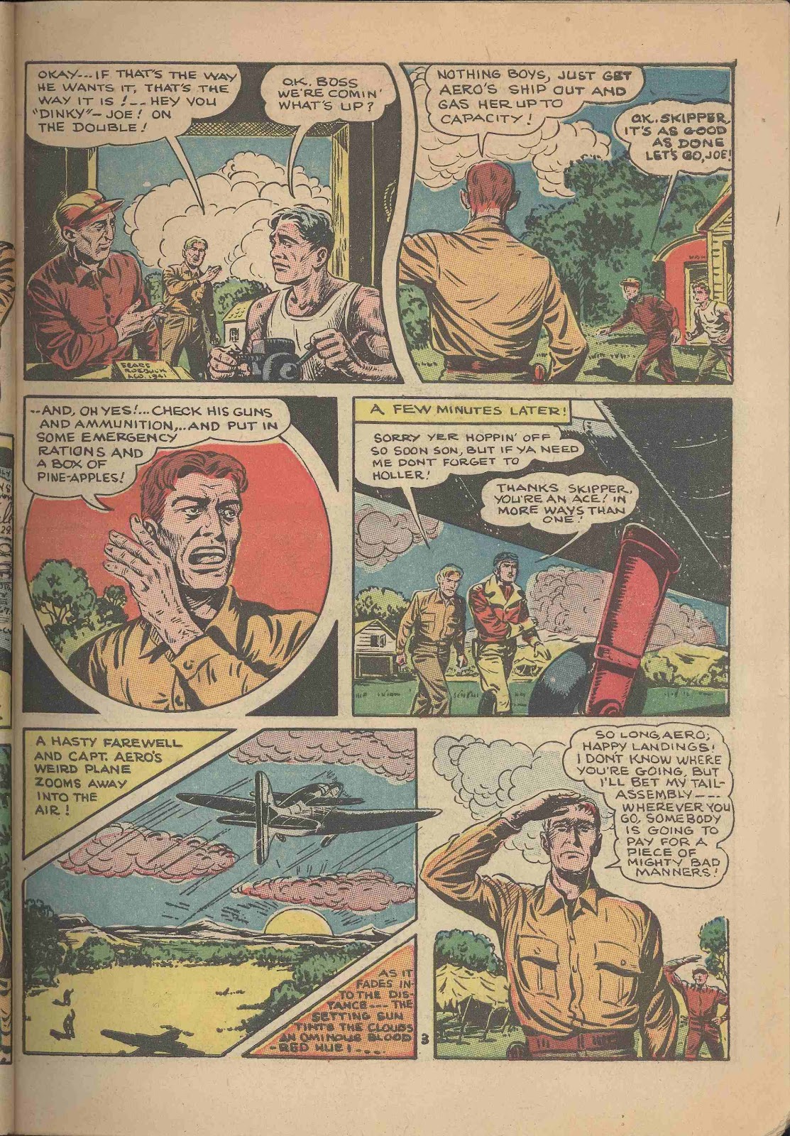 Captain Aero Comics issue 11 - Page 5