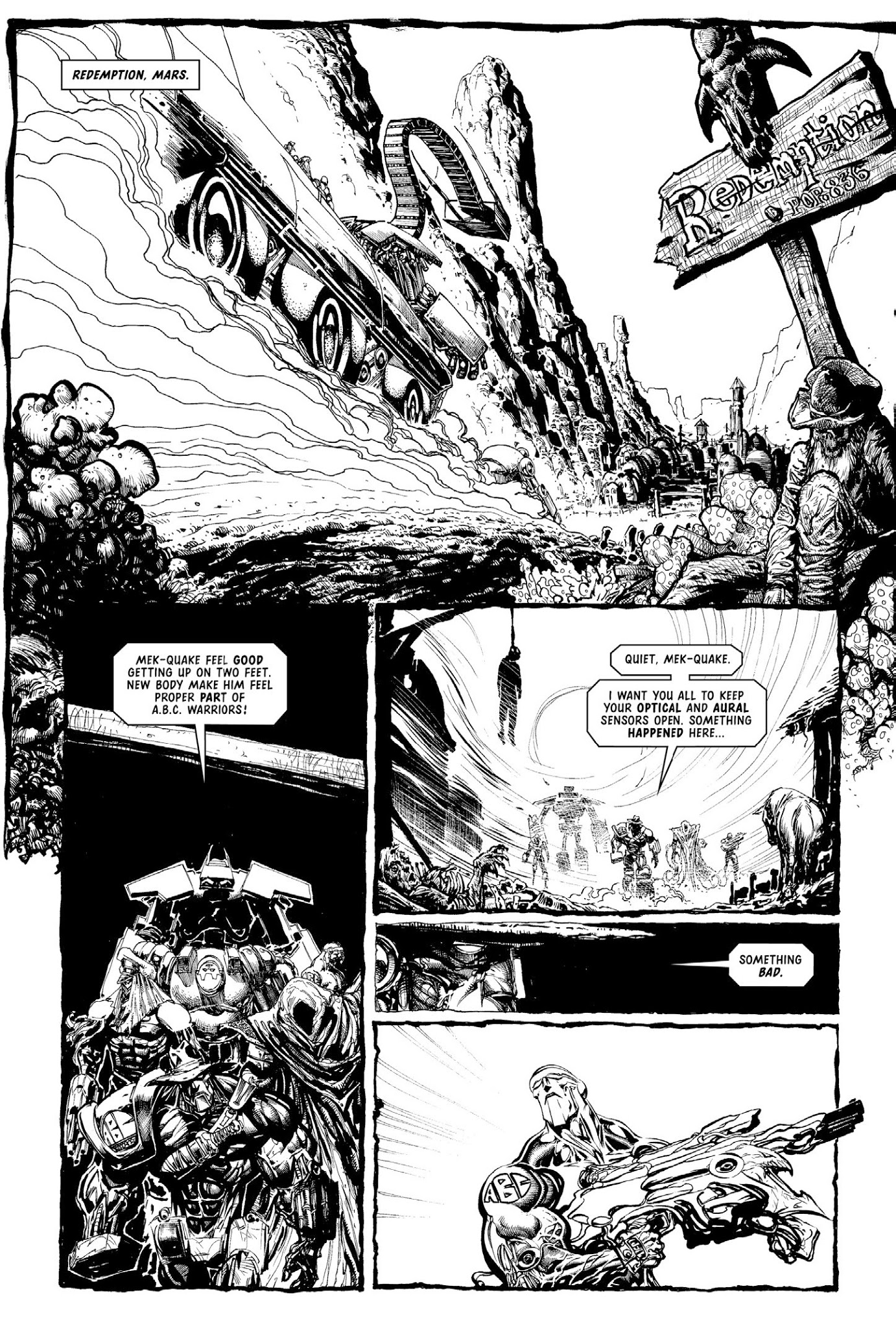 Read online ABC Warriors: The Mek Files comic -  Issue # TPB 3 - 37