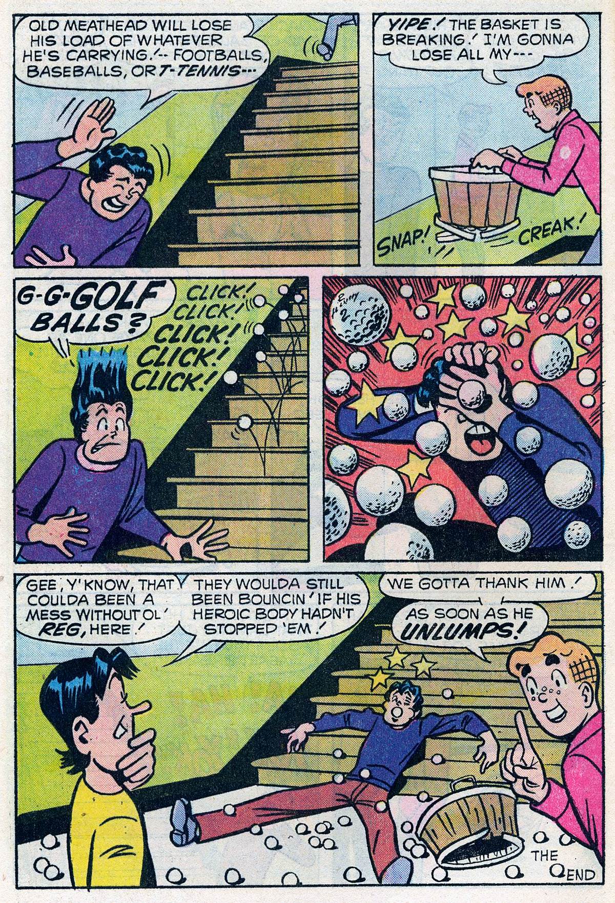 Read online Reggie and Me (1966) comic -  Issue #83 - 7