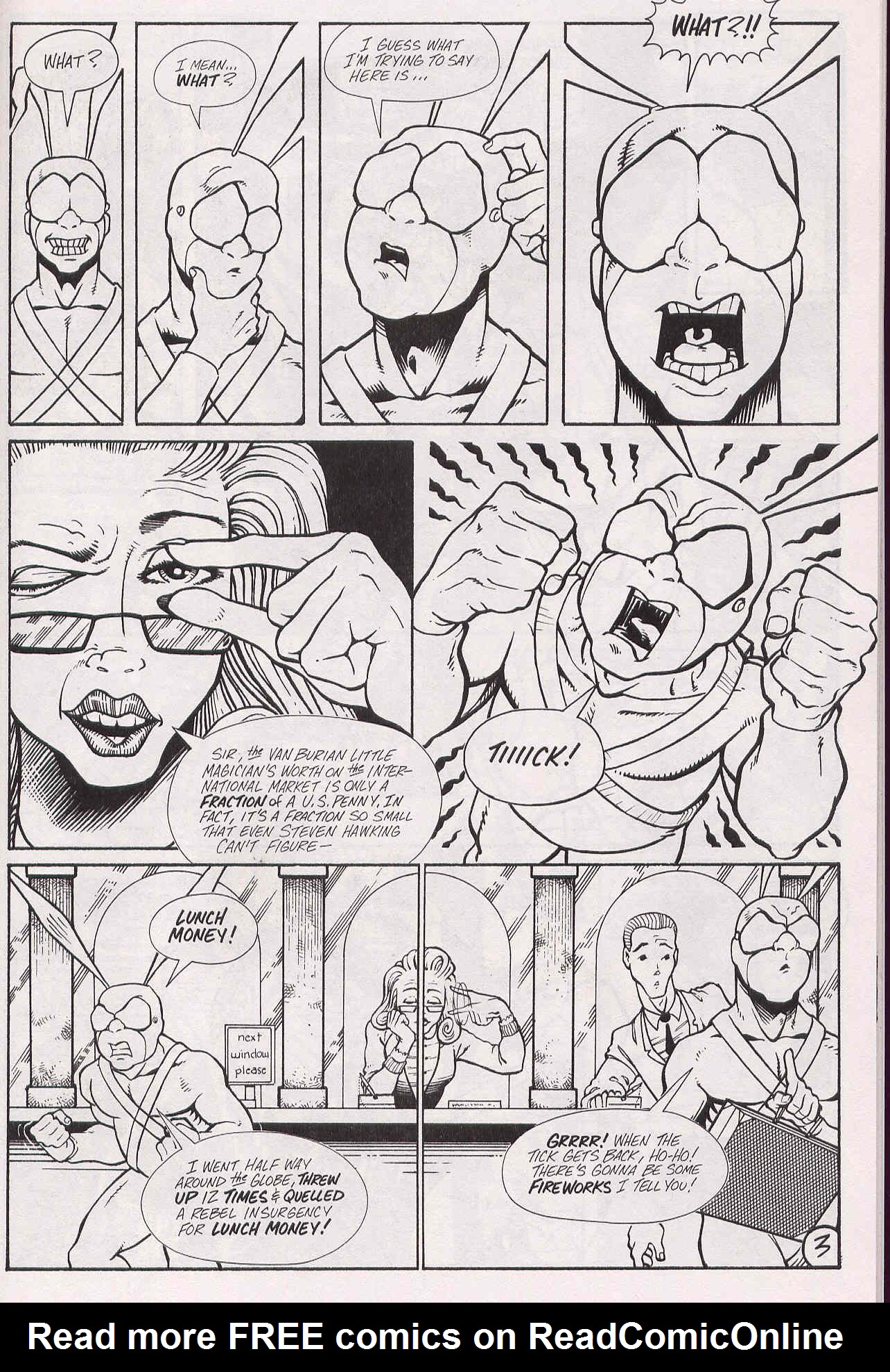 Read online The Tick: Big Blue Destiny comic -  Issue #4 - 4