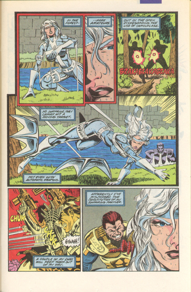 Read online Silver Sable and the Wild Pack comic -  Issue #1 - 4