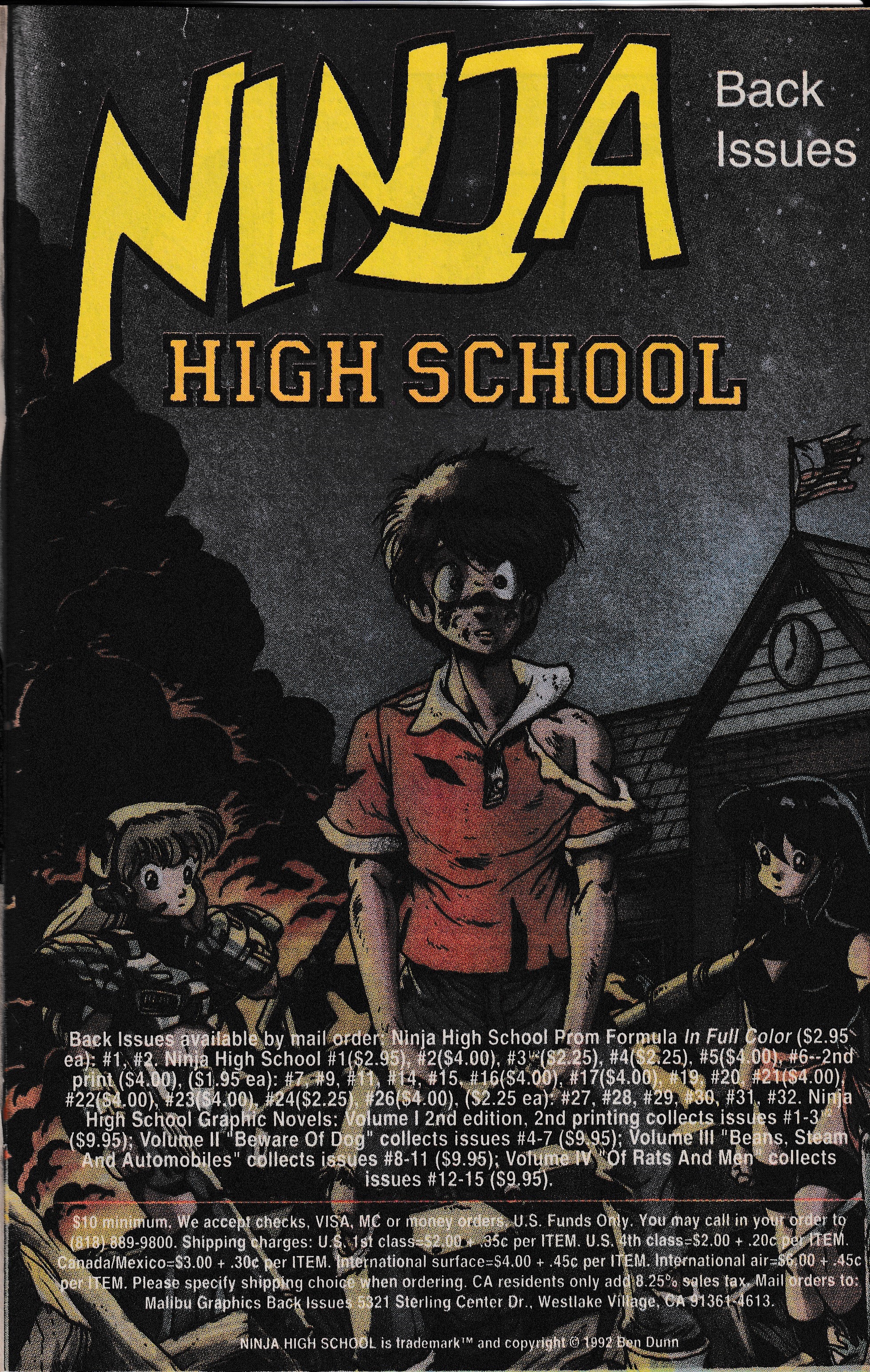 Read online Ninja High School In Color comic -  Issue #1 - 21