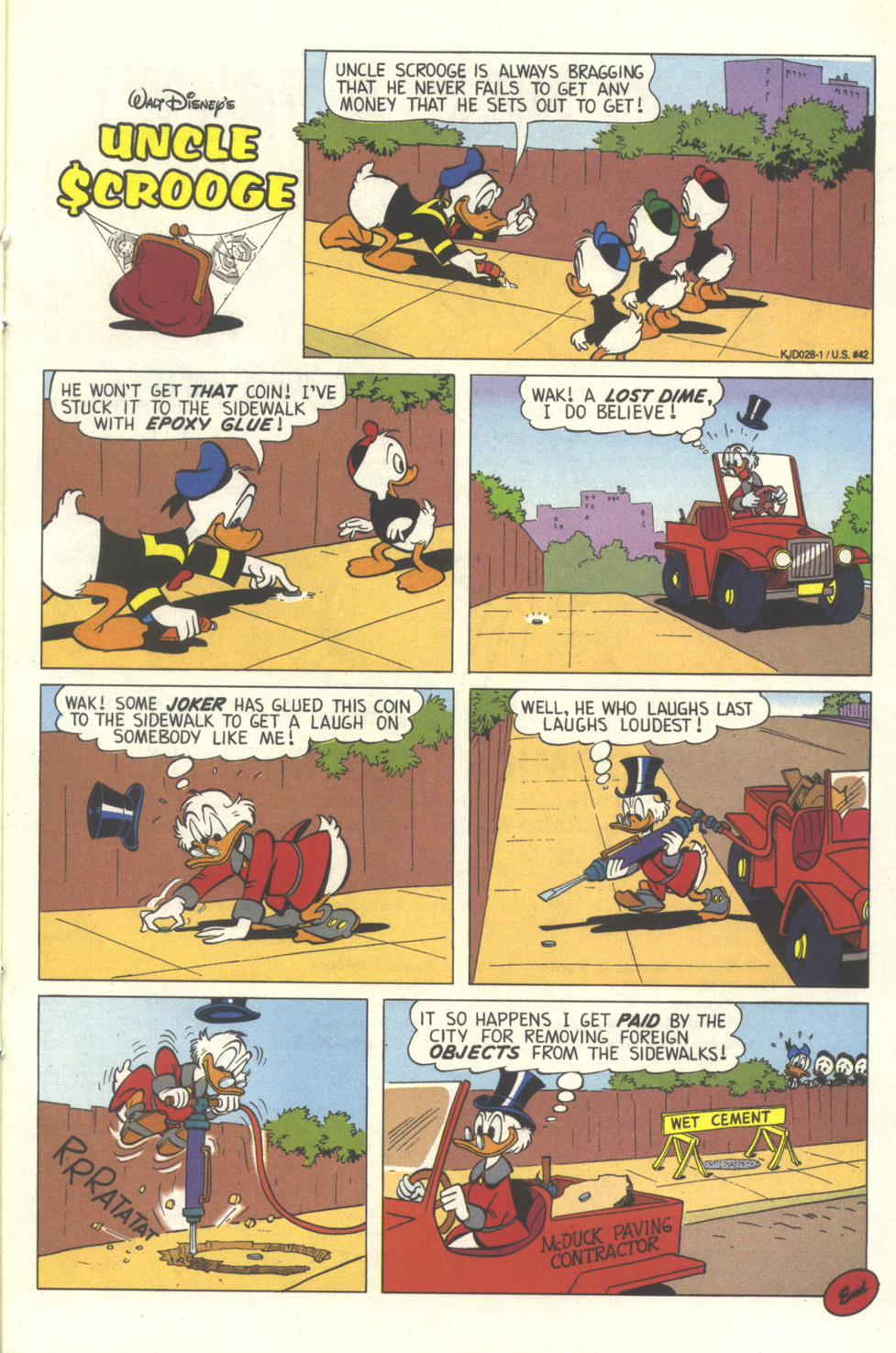 Read online Donald Duck Adventures comic -  Issue #18 - 21