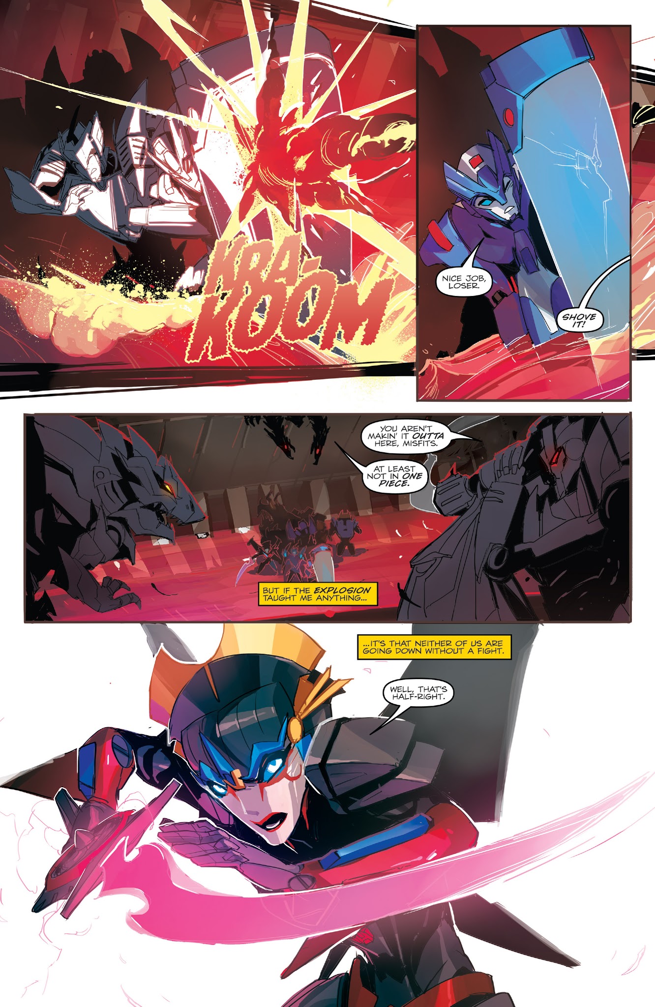Read online The Transformers: Windblade (2018) comic -  Issue # TPB - 54