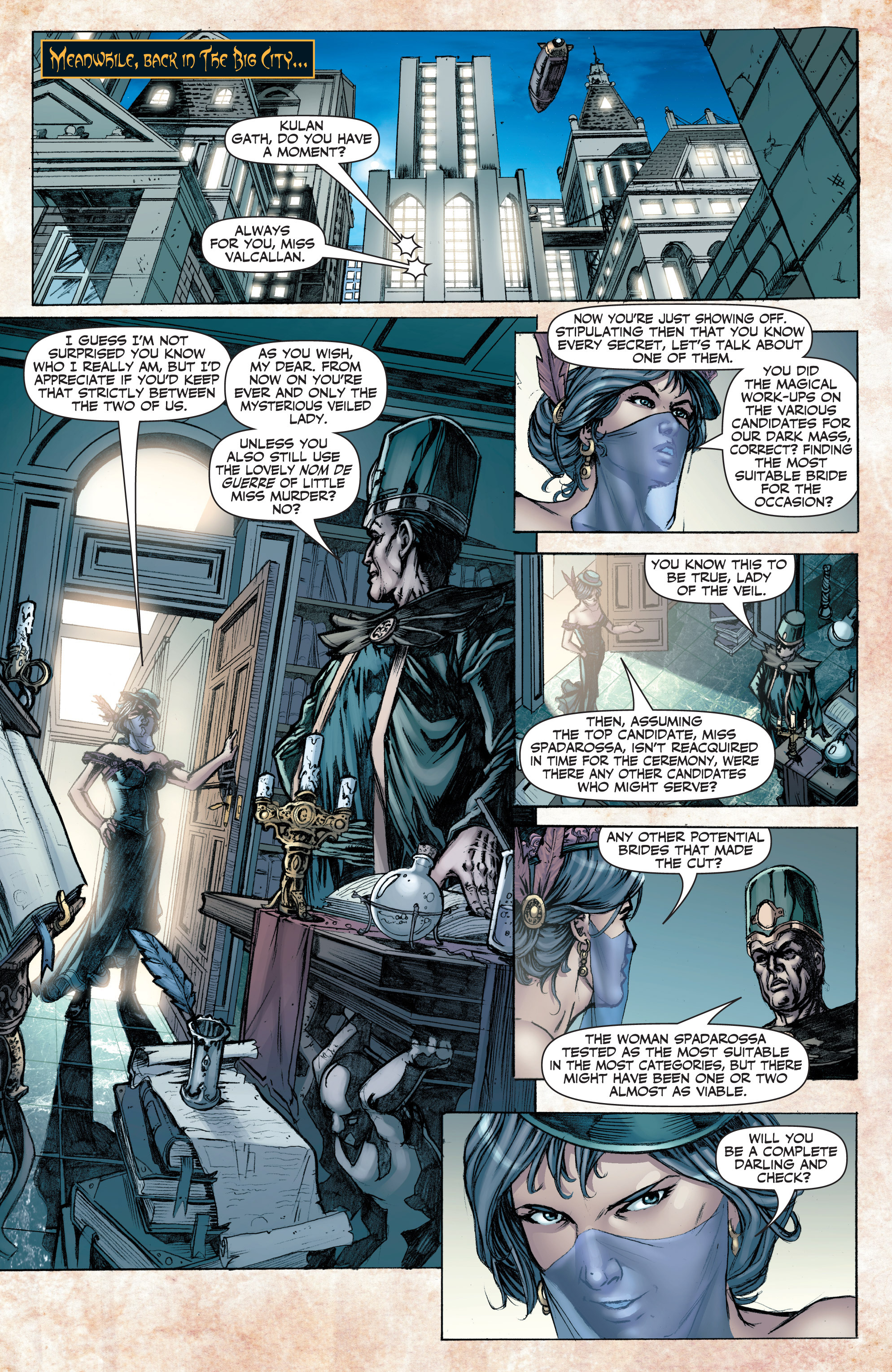 Read online Legenderry: A Steampunk Adventure comic -  Issue #3 - 16
