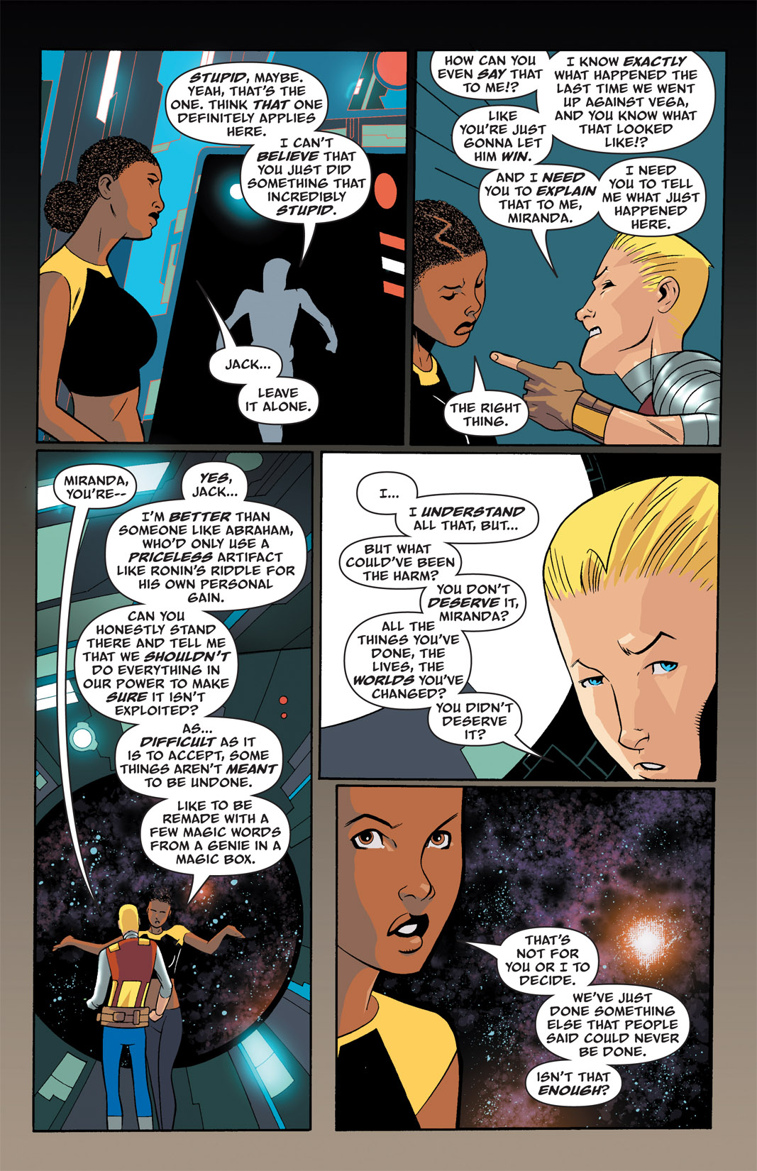 Read online The Many Adventures of Miranda Mercury: Time Runs Out comic -  Issue # TPB - 34