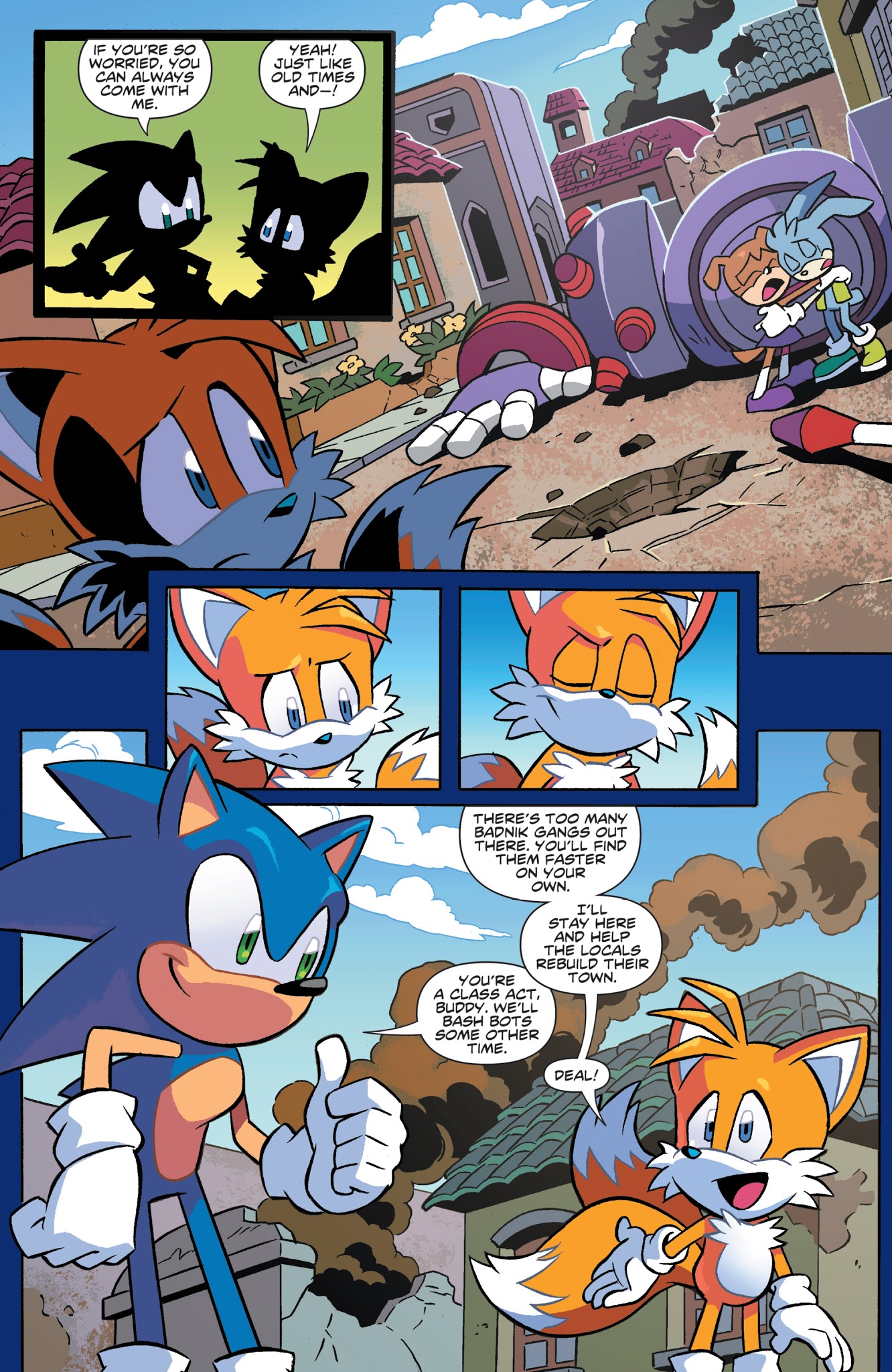 Read online Sonic the Hedgehog (2018) comic -  Issue #1 - 21