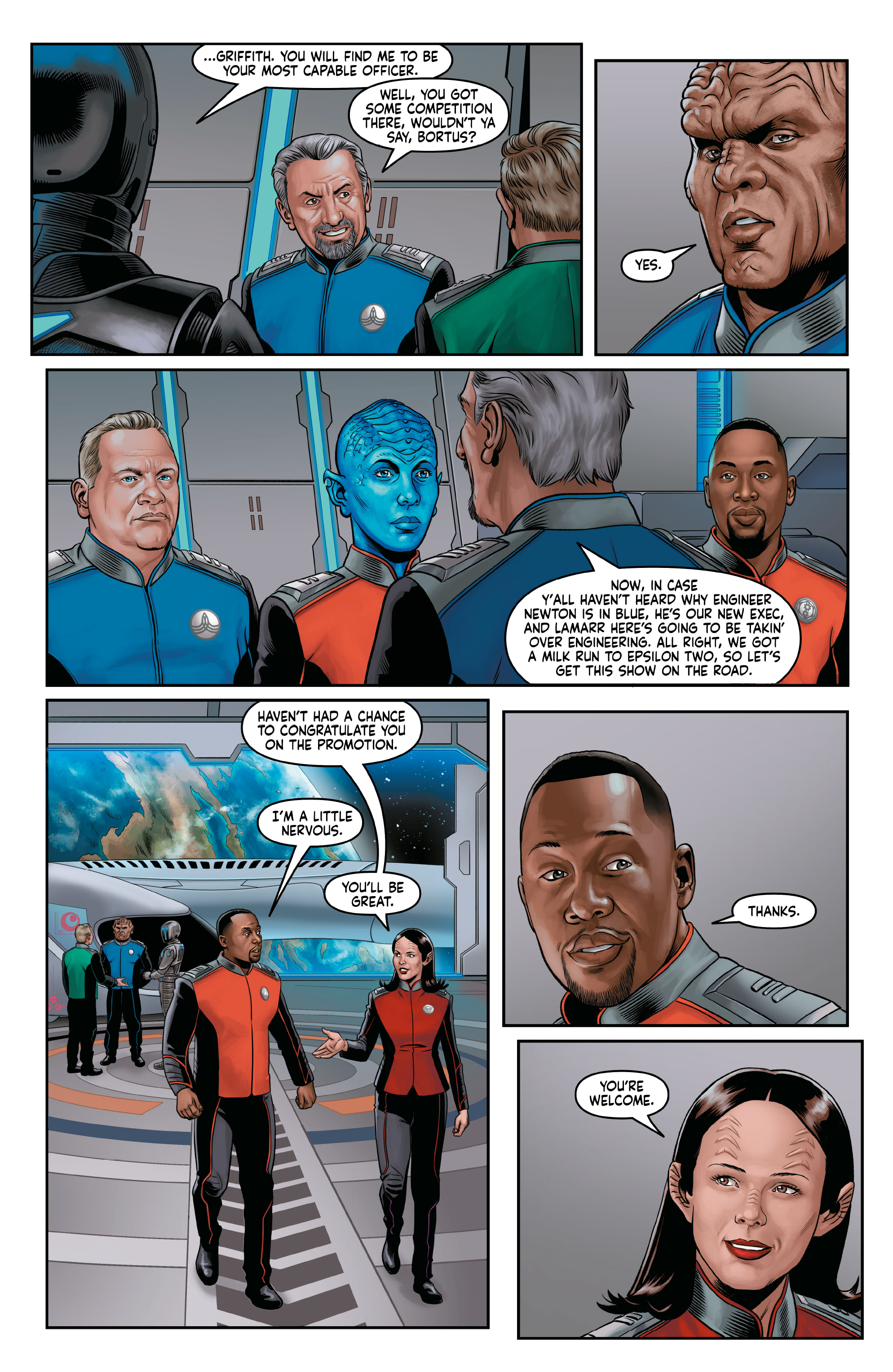 Read online The Orville: Digressions comic -  Issue #1 - 8