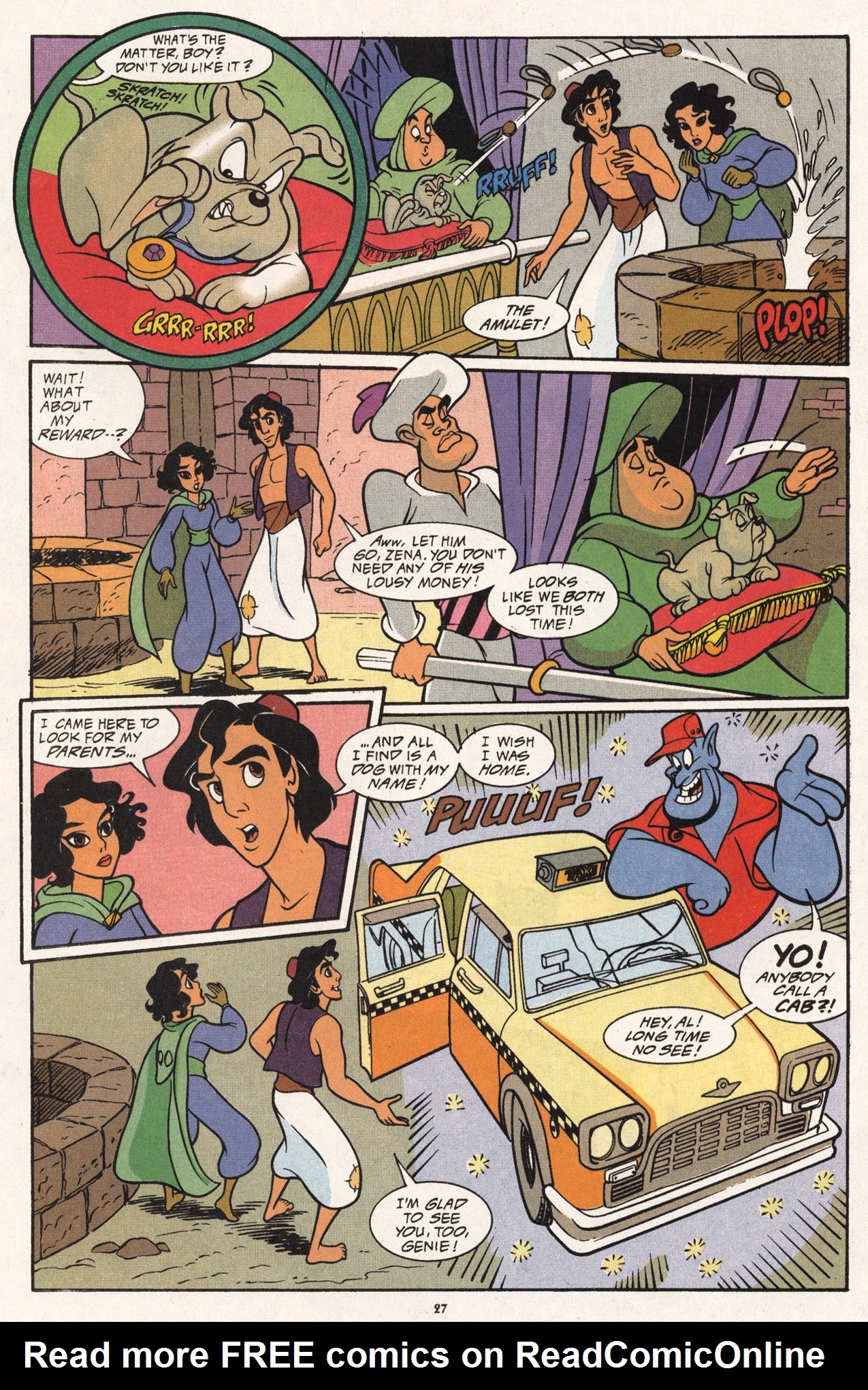 Read online Disney's Aladdin comic -  Issue #6 - 29