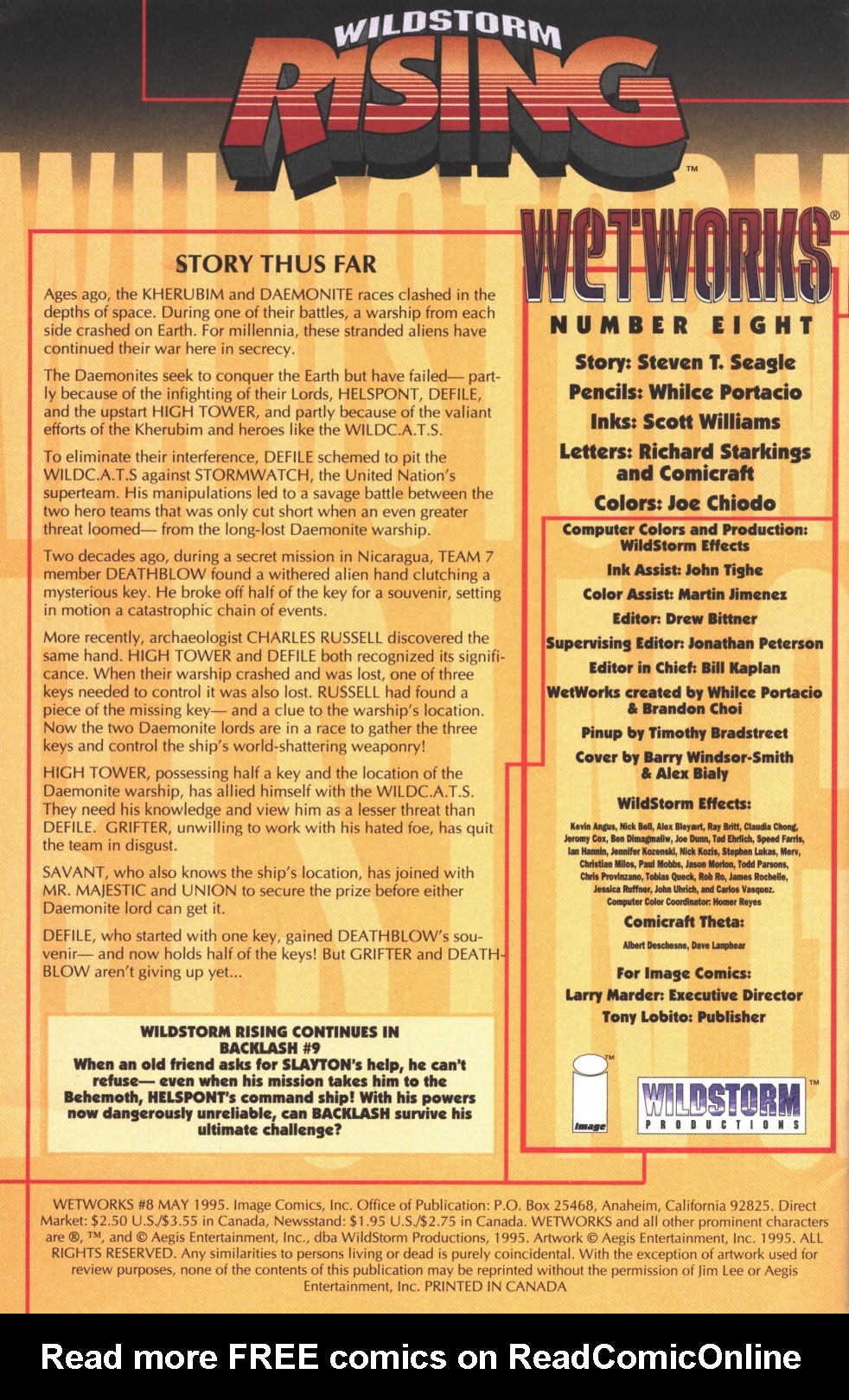 Read online Wetworks comic -  Issue #8 - 2