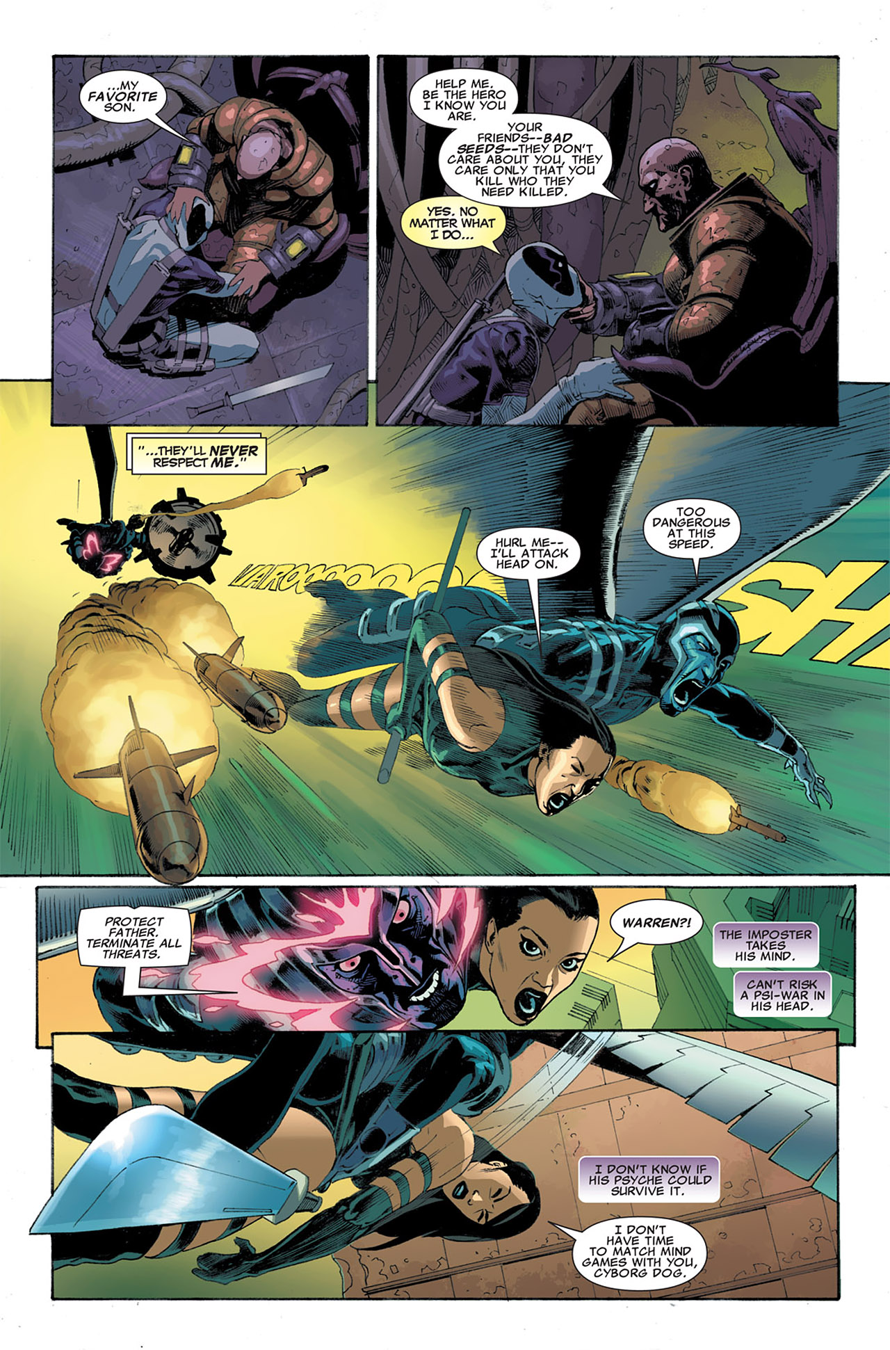 Read online Uncanny X-Force (2010) comic -  Issue #7 - 12