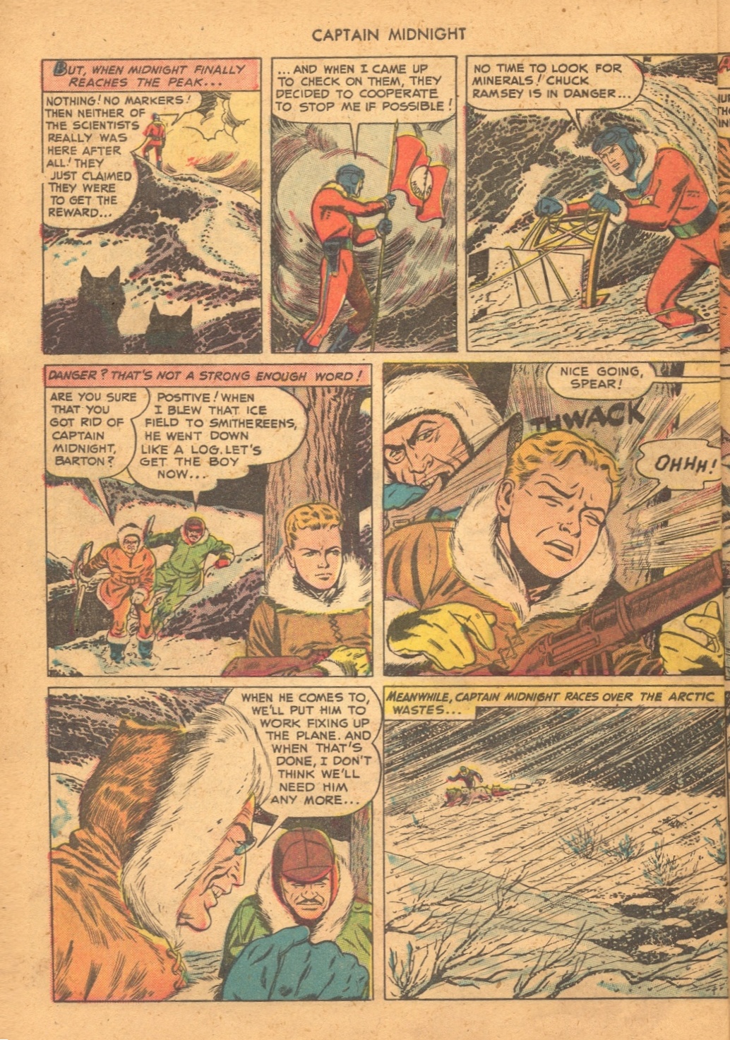 Read online Captain Midnight (1942) comic -  Issue #61 - 8