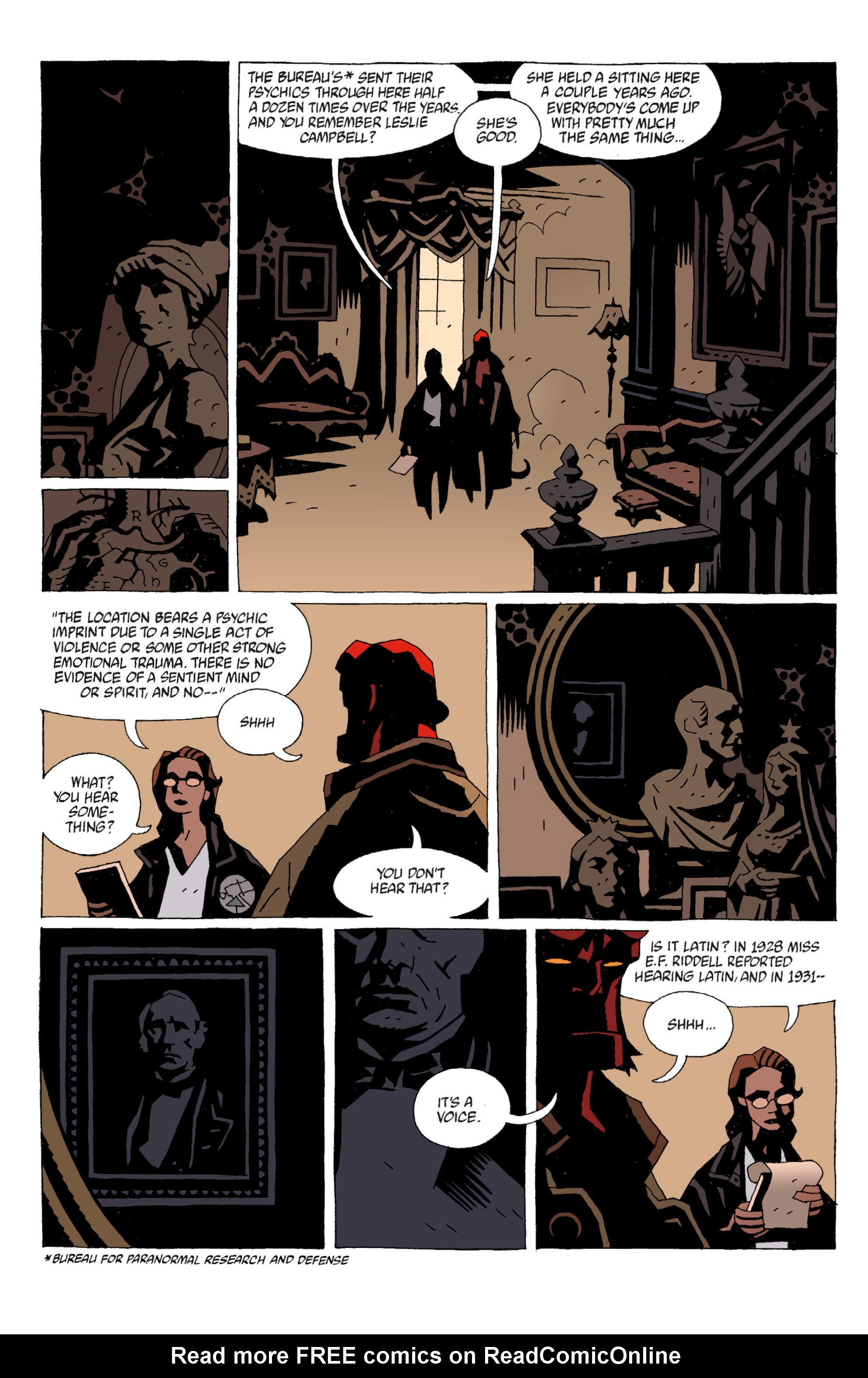 Read online Hellboy comic -  Issue #7 - 59