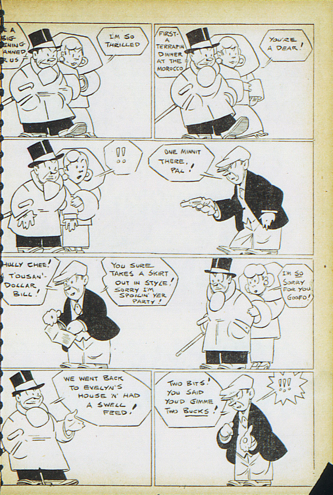 Read online Adventure Comics (1938) comic -  Issue #14 - 38