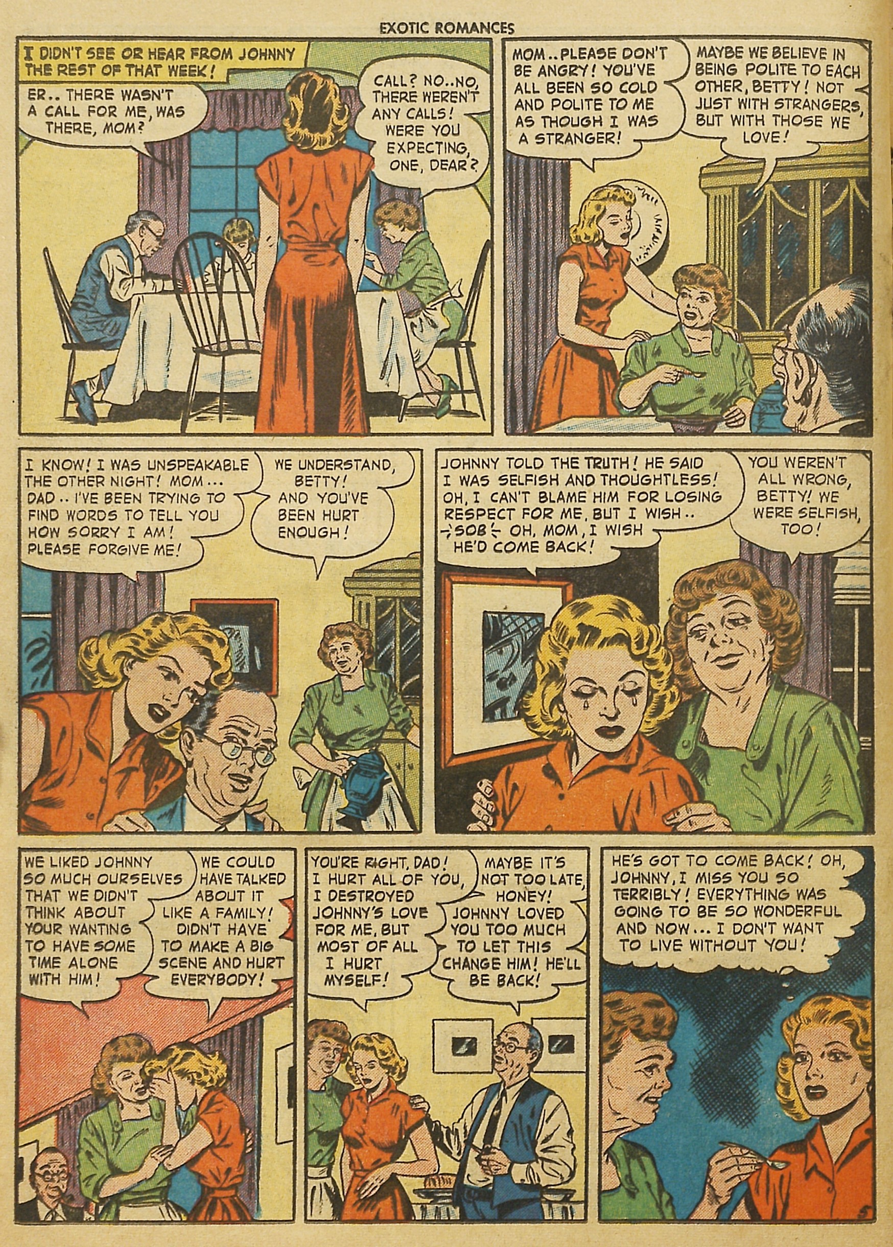 Read online Exotic Romances comic -  Issue #30 - 16