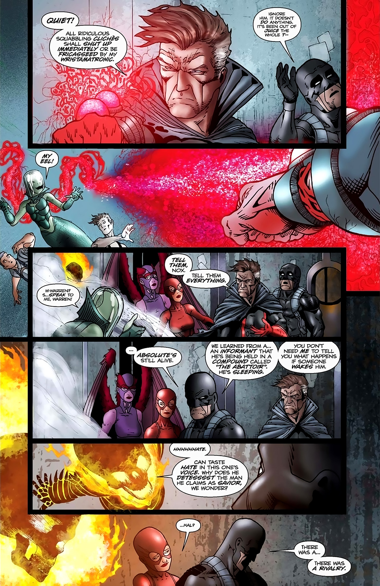 Read online Extermination comic -  Issue #4 - 21