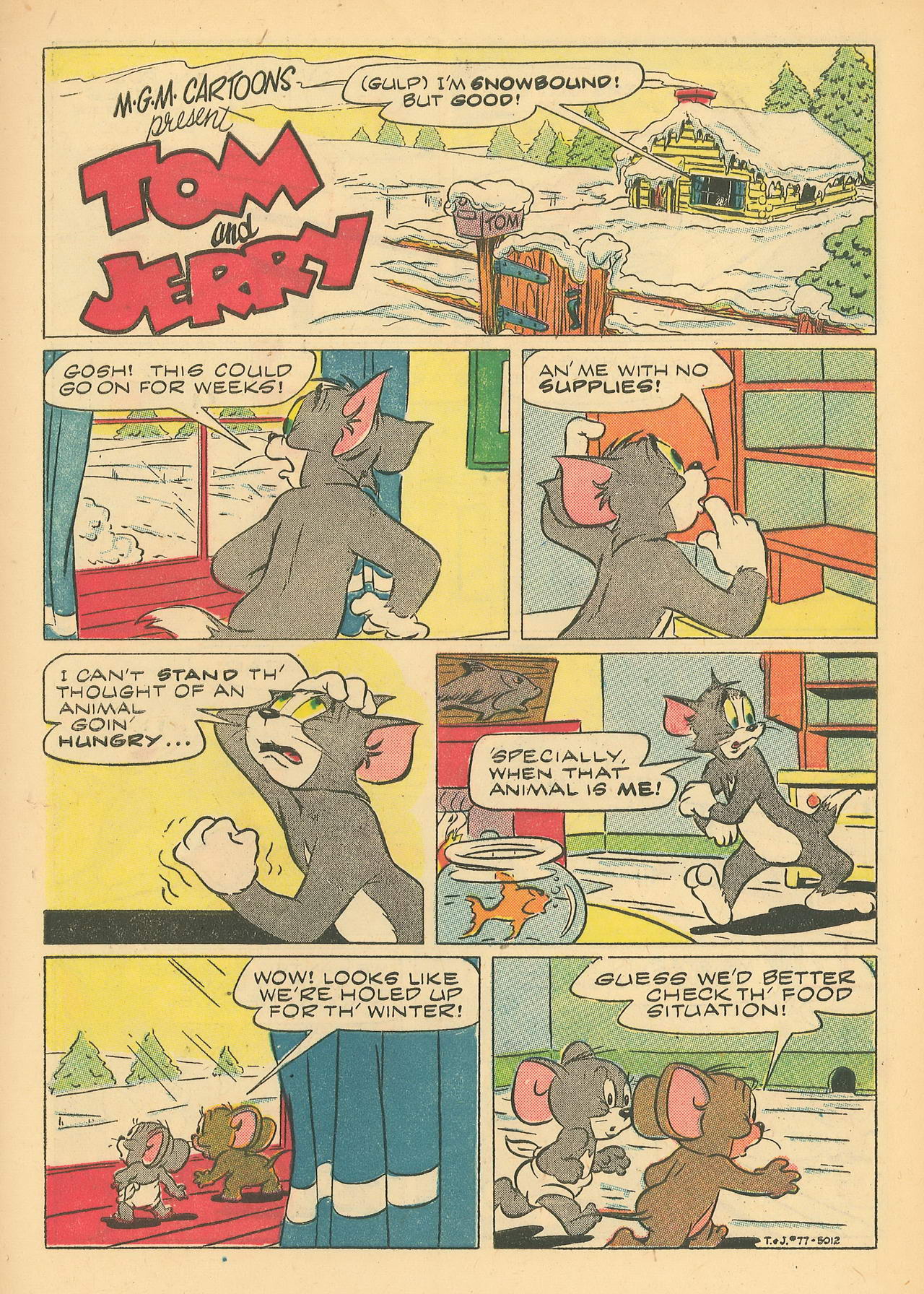 Read online Tom & Jerry Comics comic -  Issue #77 - 3
