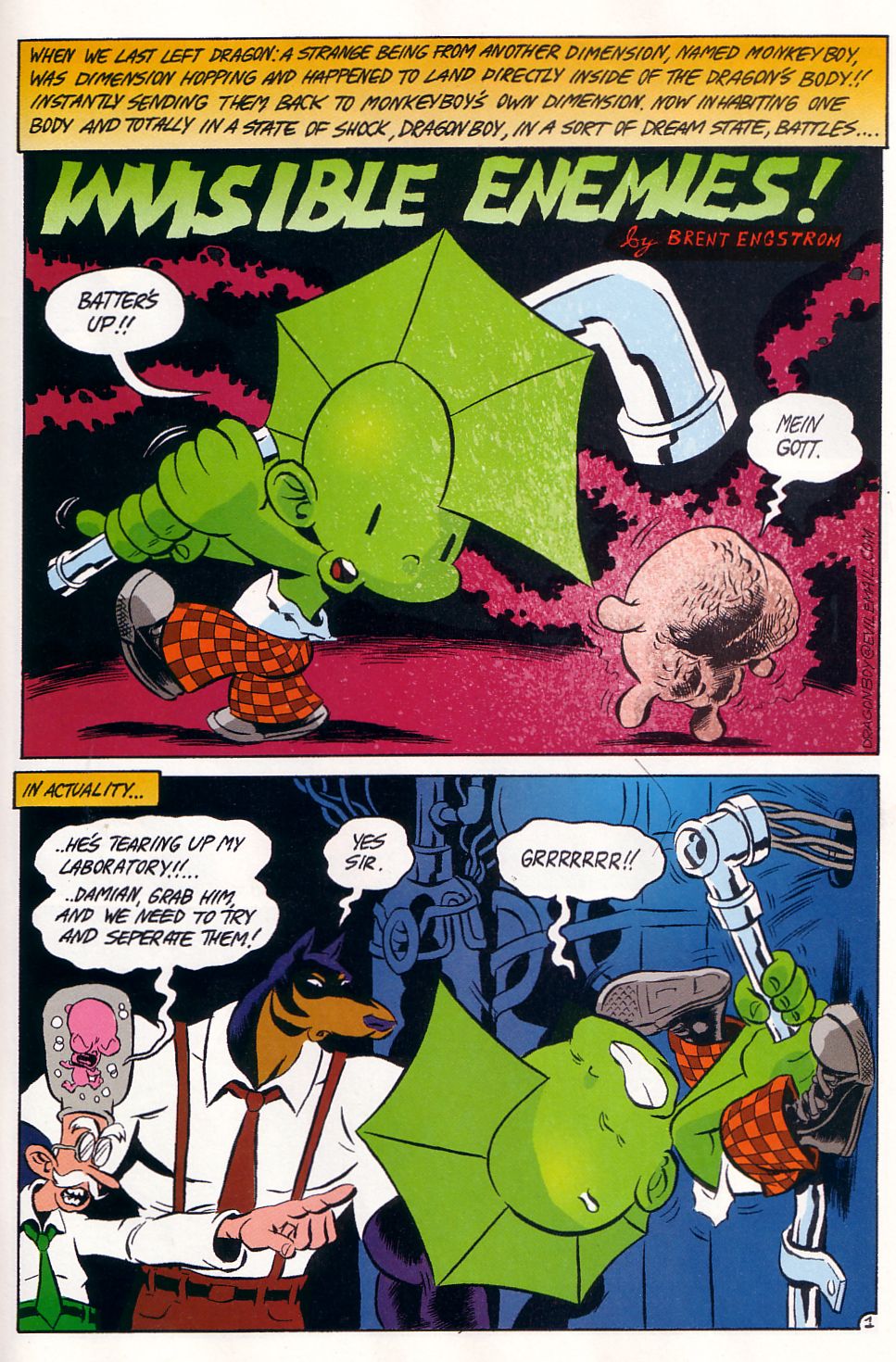 Read online The Savage Dragon (1993) comic -  Issue #105 - 27
