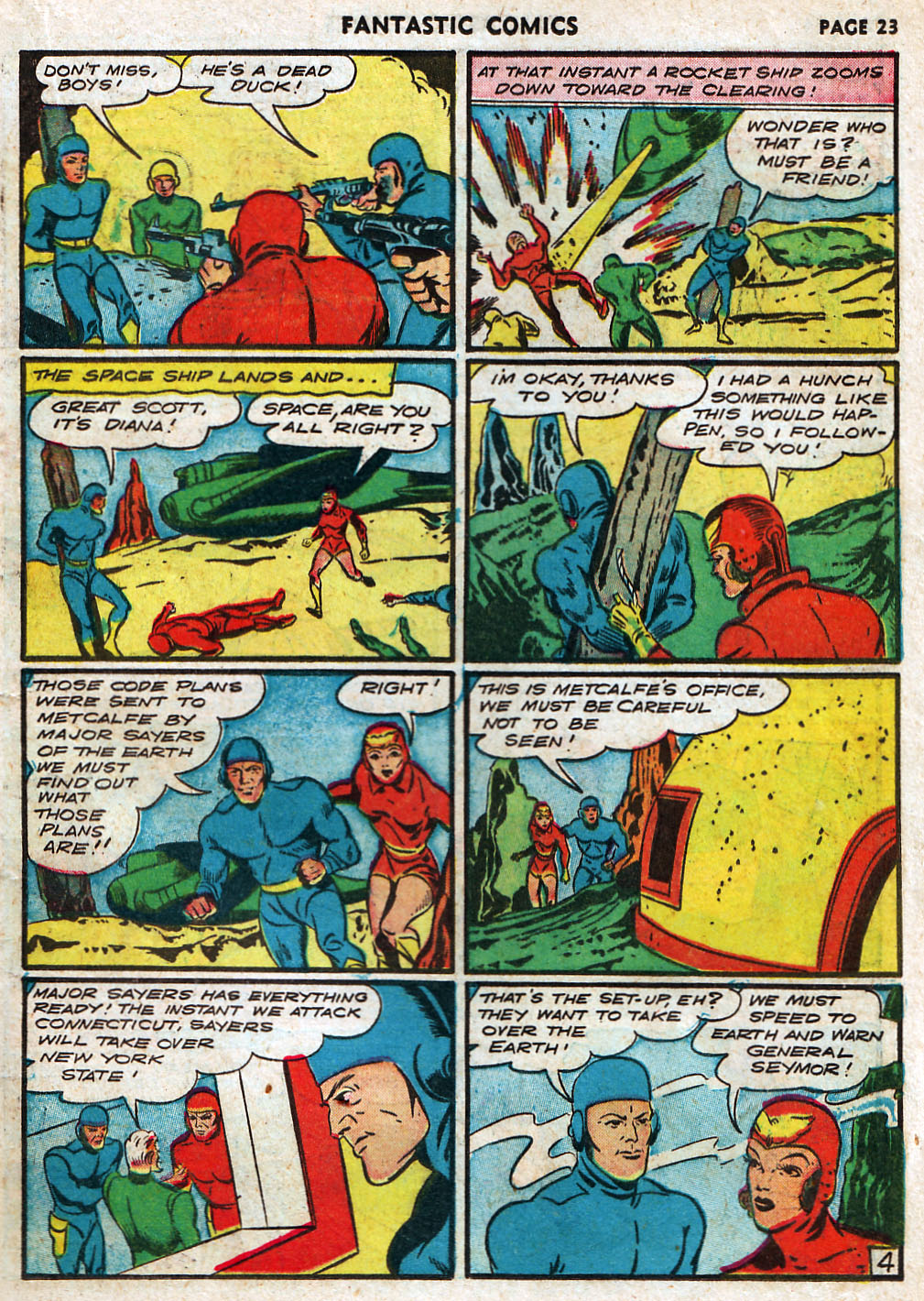 Read online Fantastic Comics comic -  Issue #17 - 25