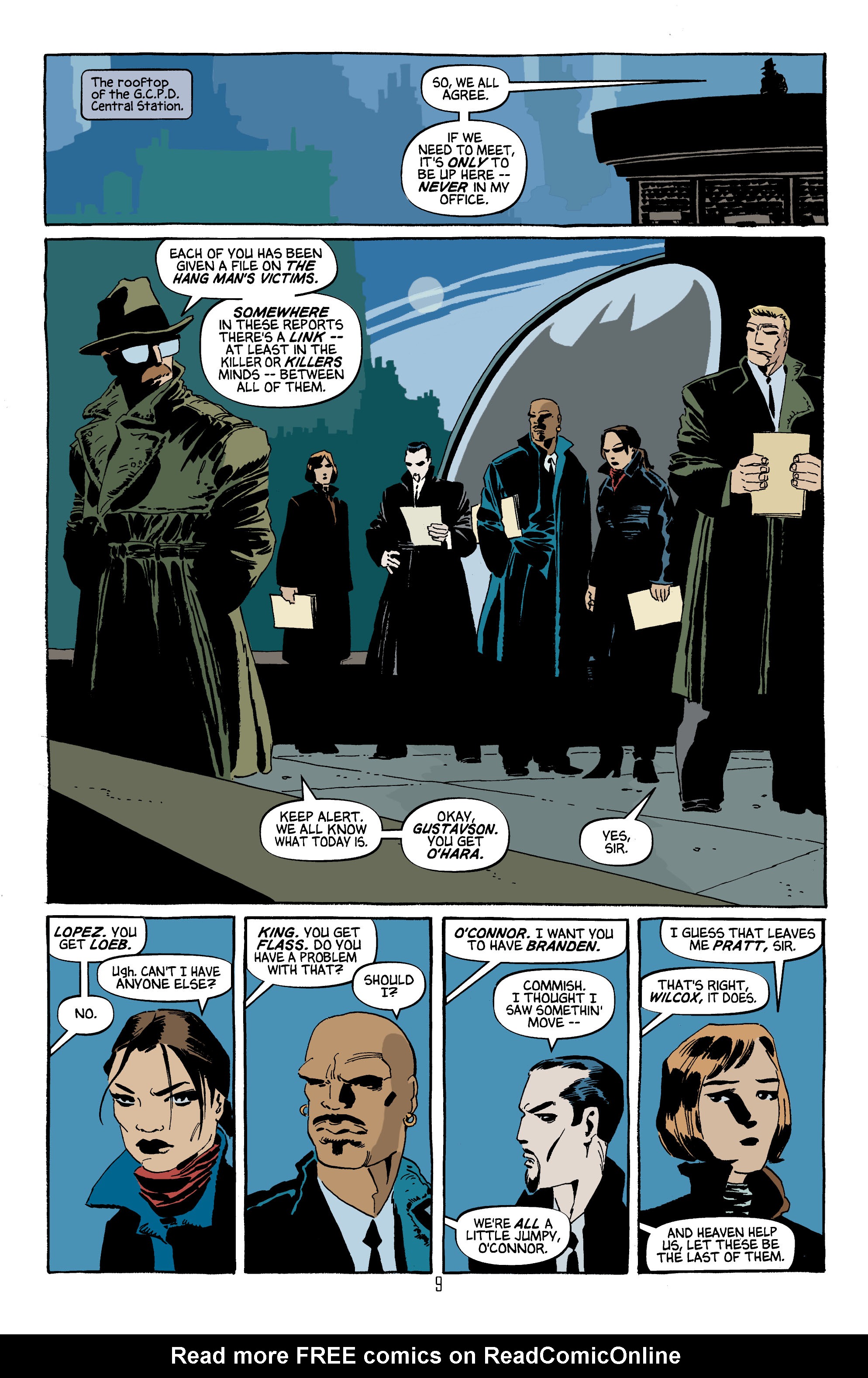Read online Batman: Dark Victory (1999) comic -  Issue #6 - 10