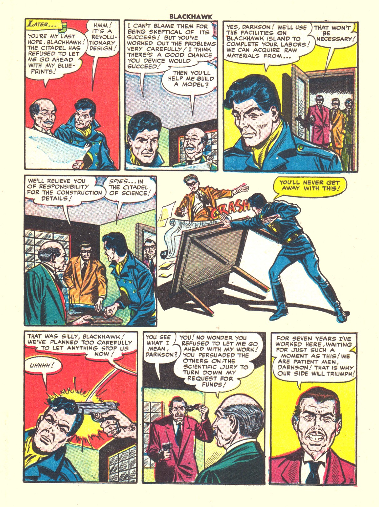 Read online Blackhawk (1957) comic -  Issue #57 - 19