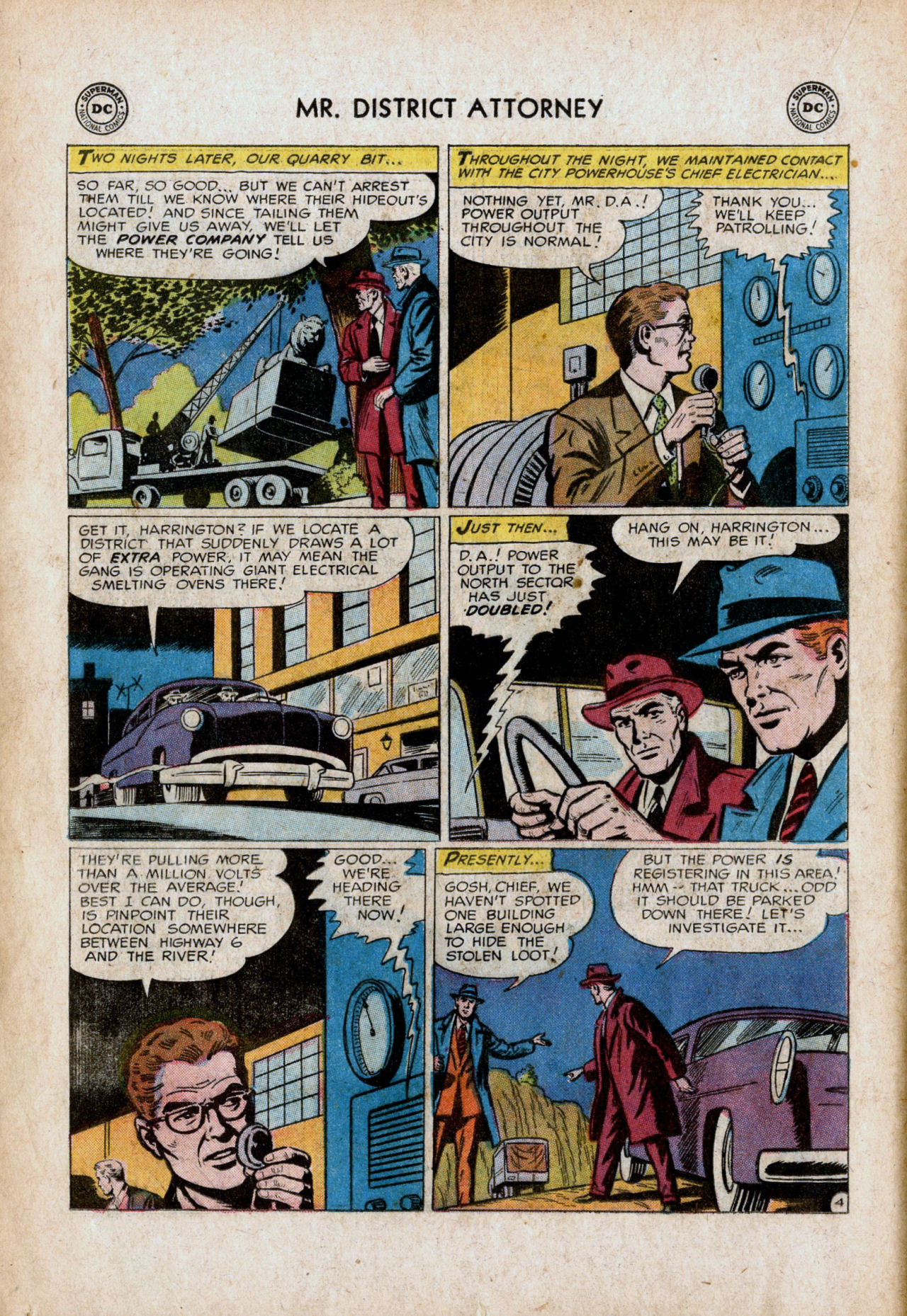Read online Mr. District Attorney comic -  Issue #55 - 16