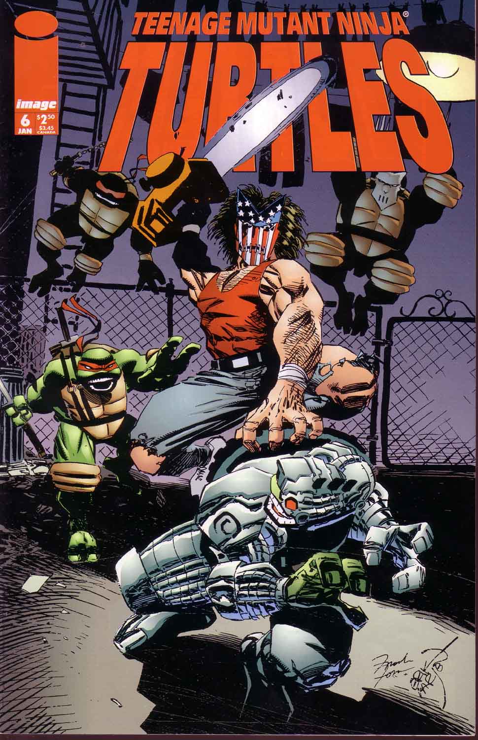 Teenage Mutant Ninja Turtles (1996) Issue #6 #6 - English 1