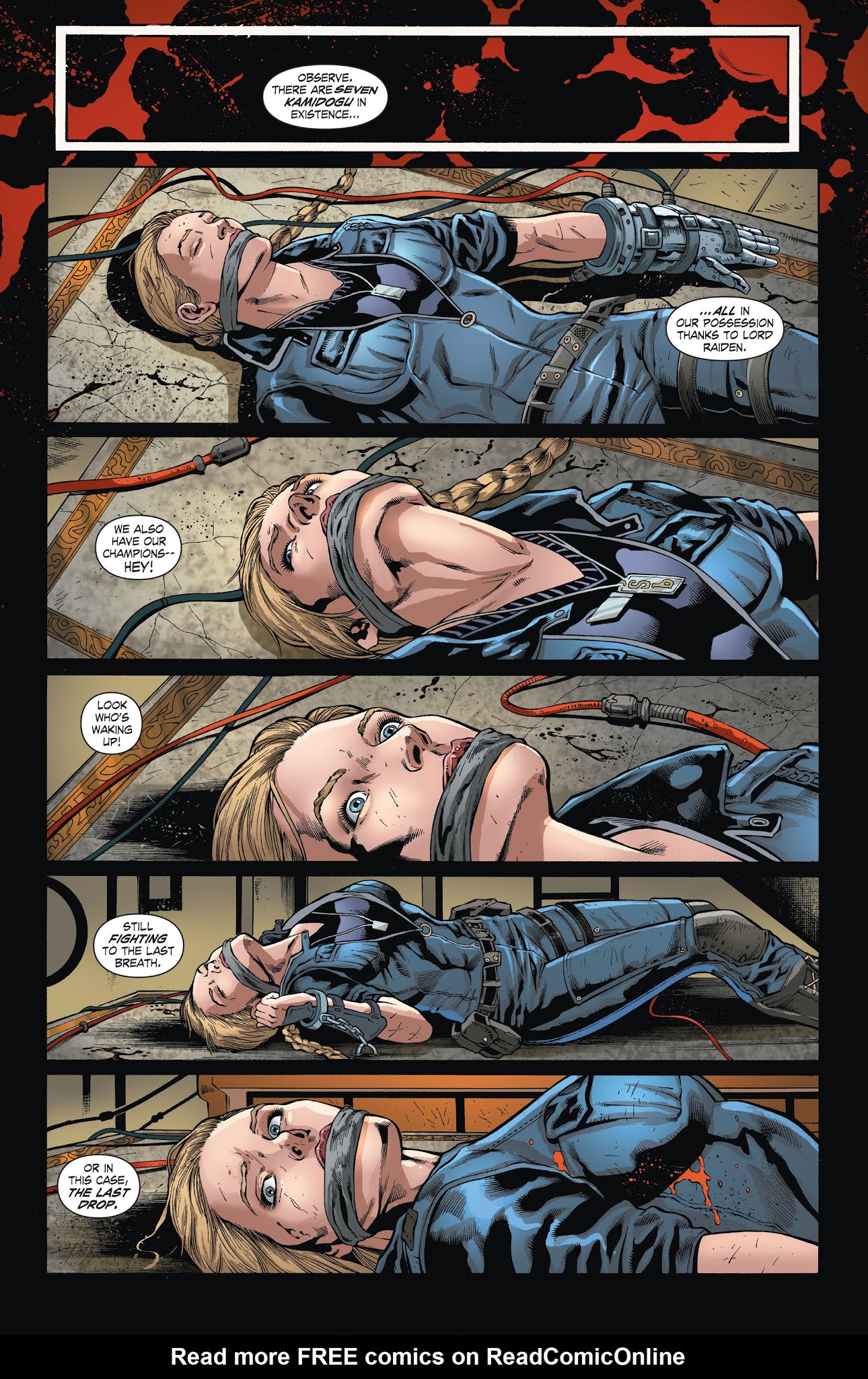 Read online Mortal Kombat X [I] comic -  Issue # _TPB 3 - 39
