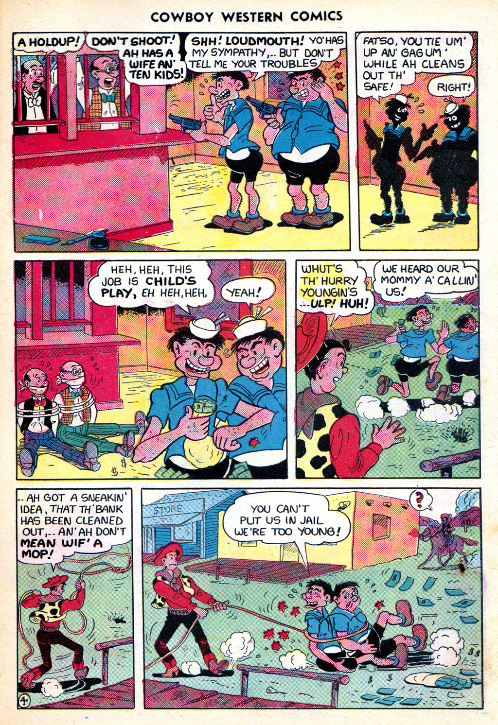Read online Cowboy Western Comics (1948) comic -  Issue #30 - 25