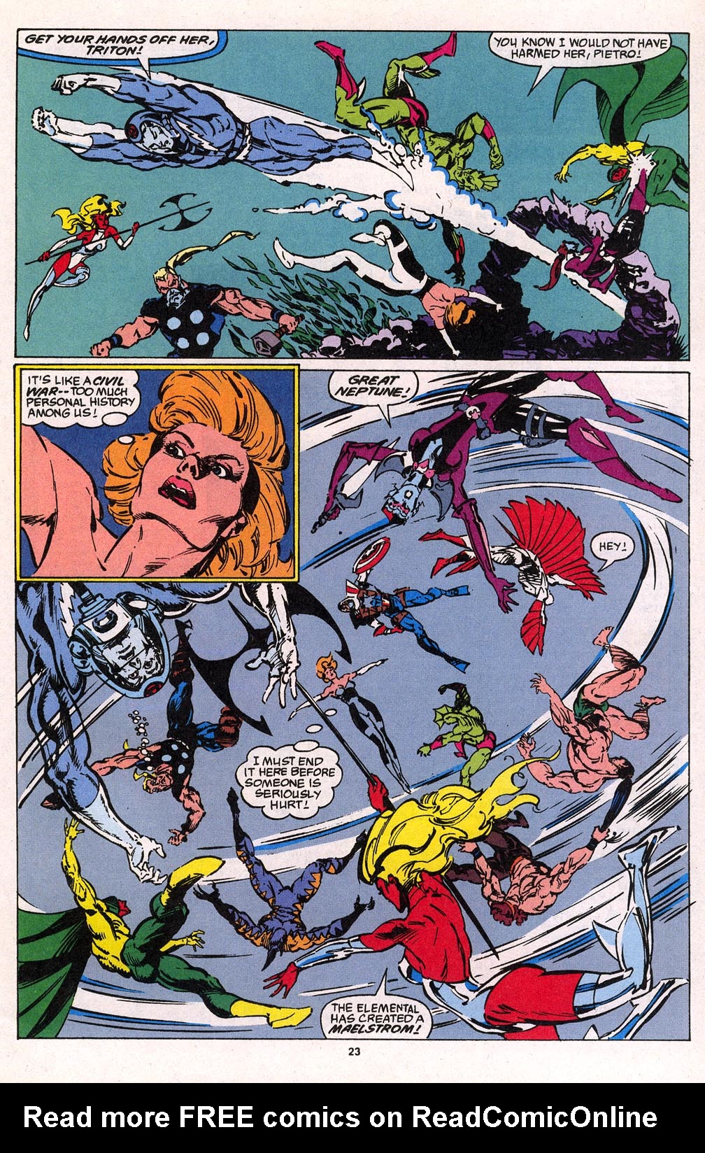 Read online Namor, The Sub-Mariner comic -  Issue #58 - 18