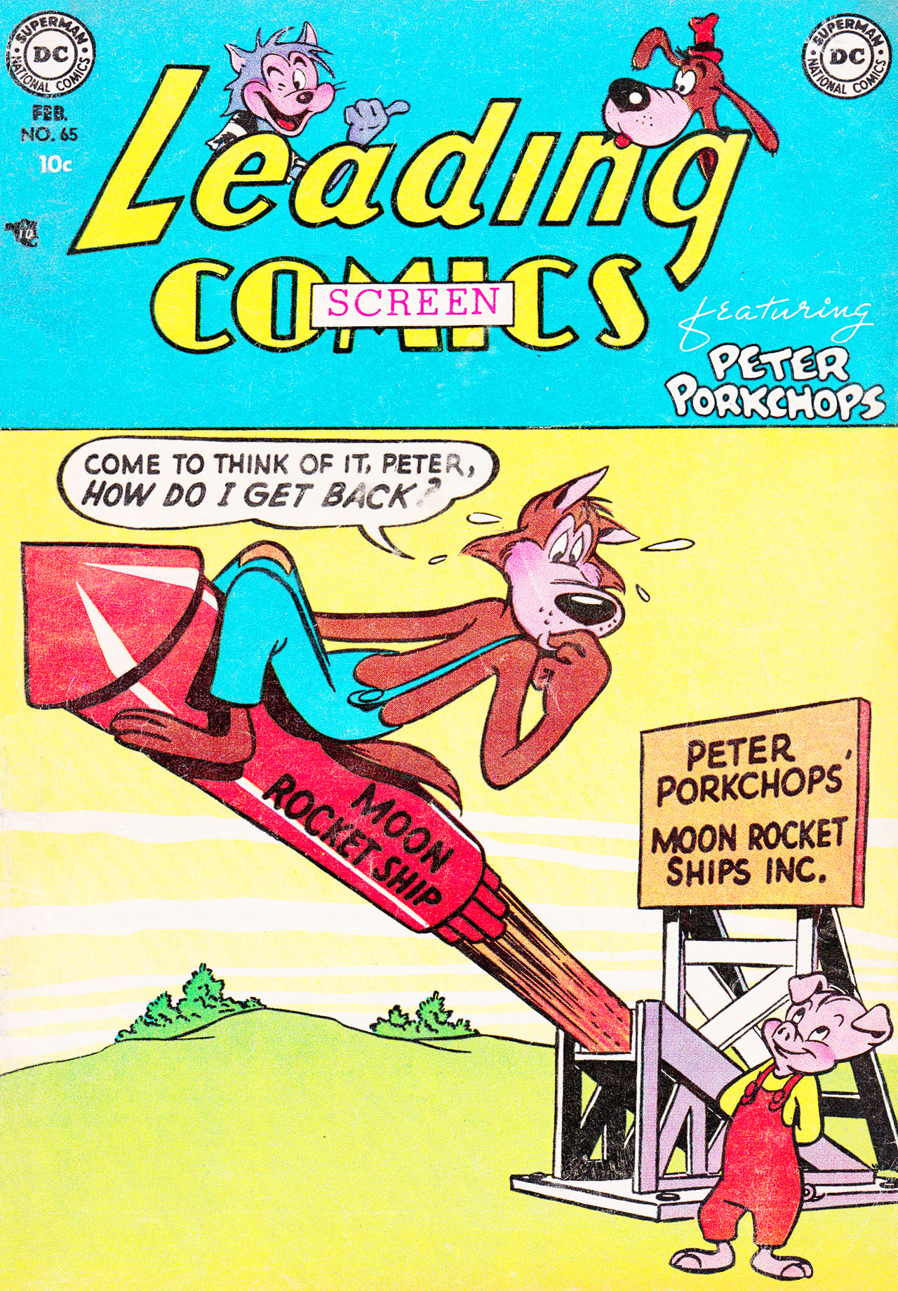 Read online Leading Screen Comics comic -  Issue #65 - 1