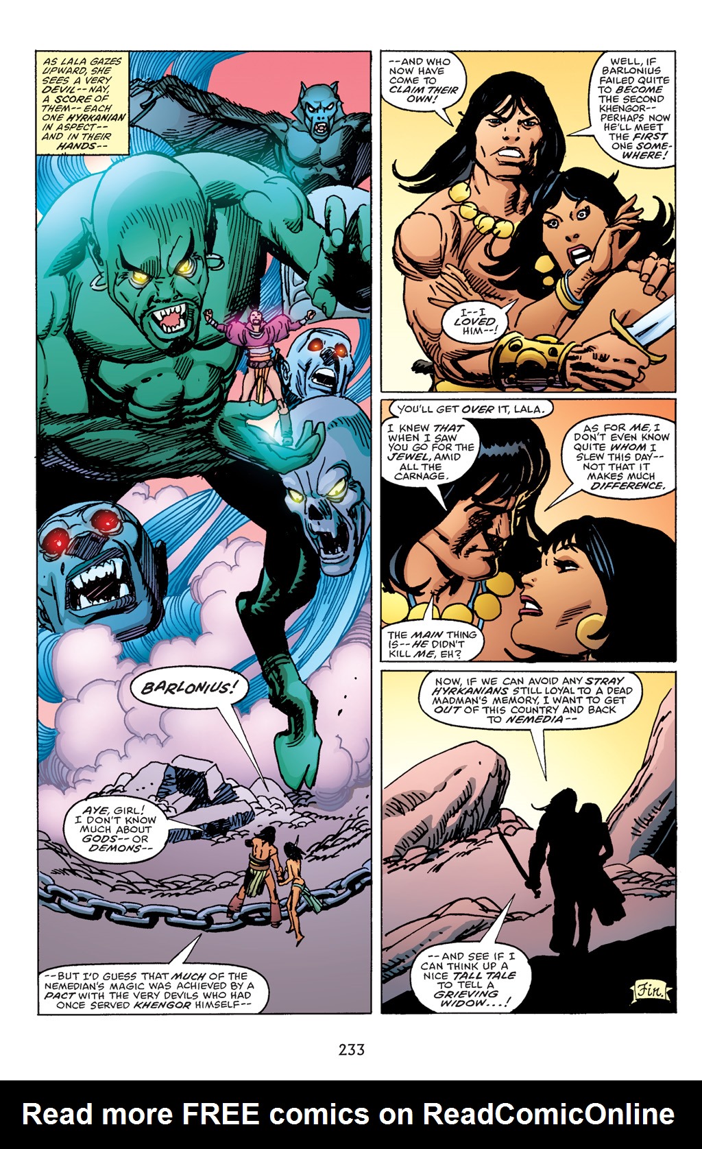 Read online The Chronicles of Conan comic -  Issue # TPB 17 (Part 2) - 132