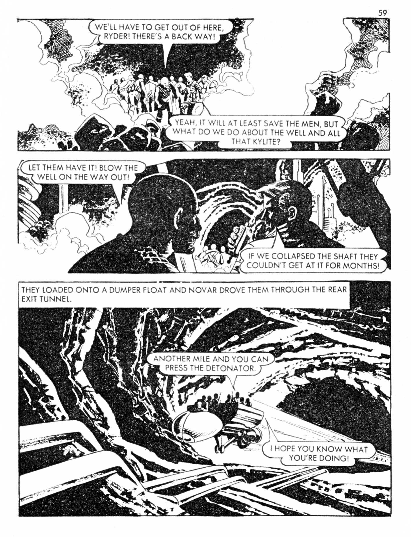 Read online Starblazer comic -  Issue #147 - 59