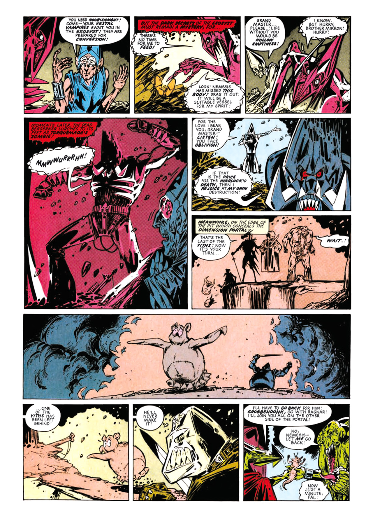 Read online Nemesis The Warlock comic -  Issue # TPB Deviant Edition - 89