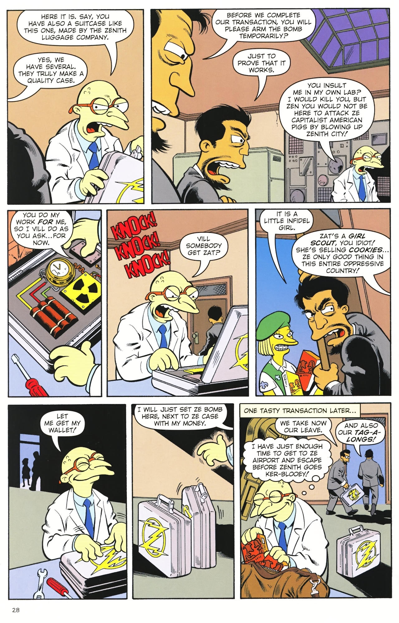 Read online Bongo Comics Presents Simpsons Super Spectacular comic -  Issue #8 - 29