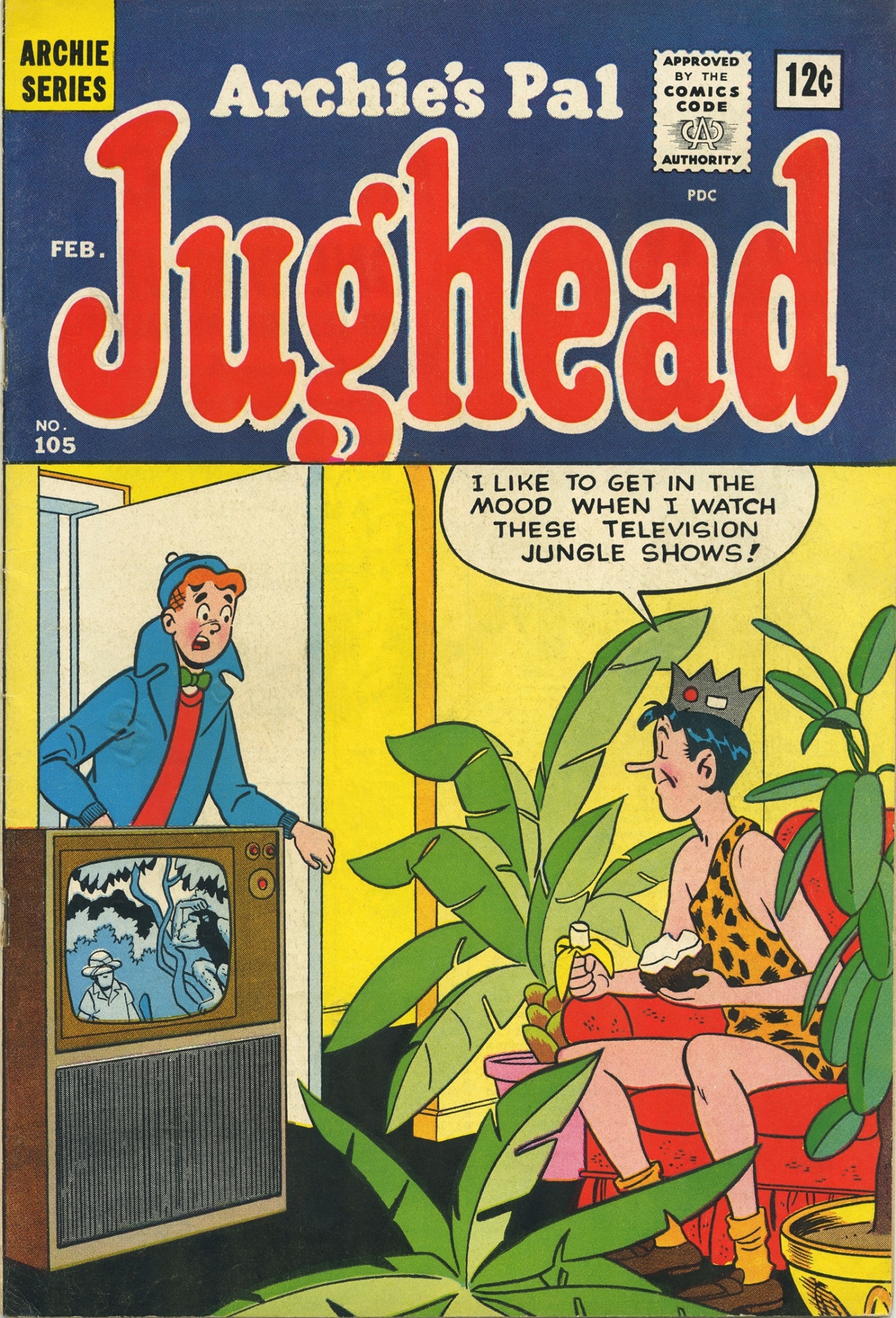 Read online Archie's Pal Jughead comic -  Issue #105 - 1