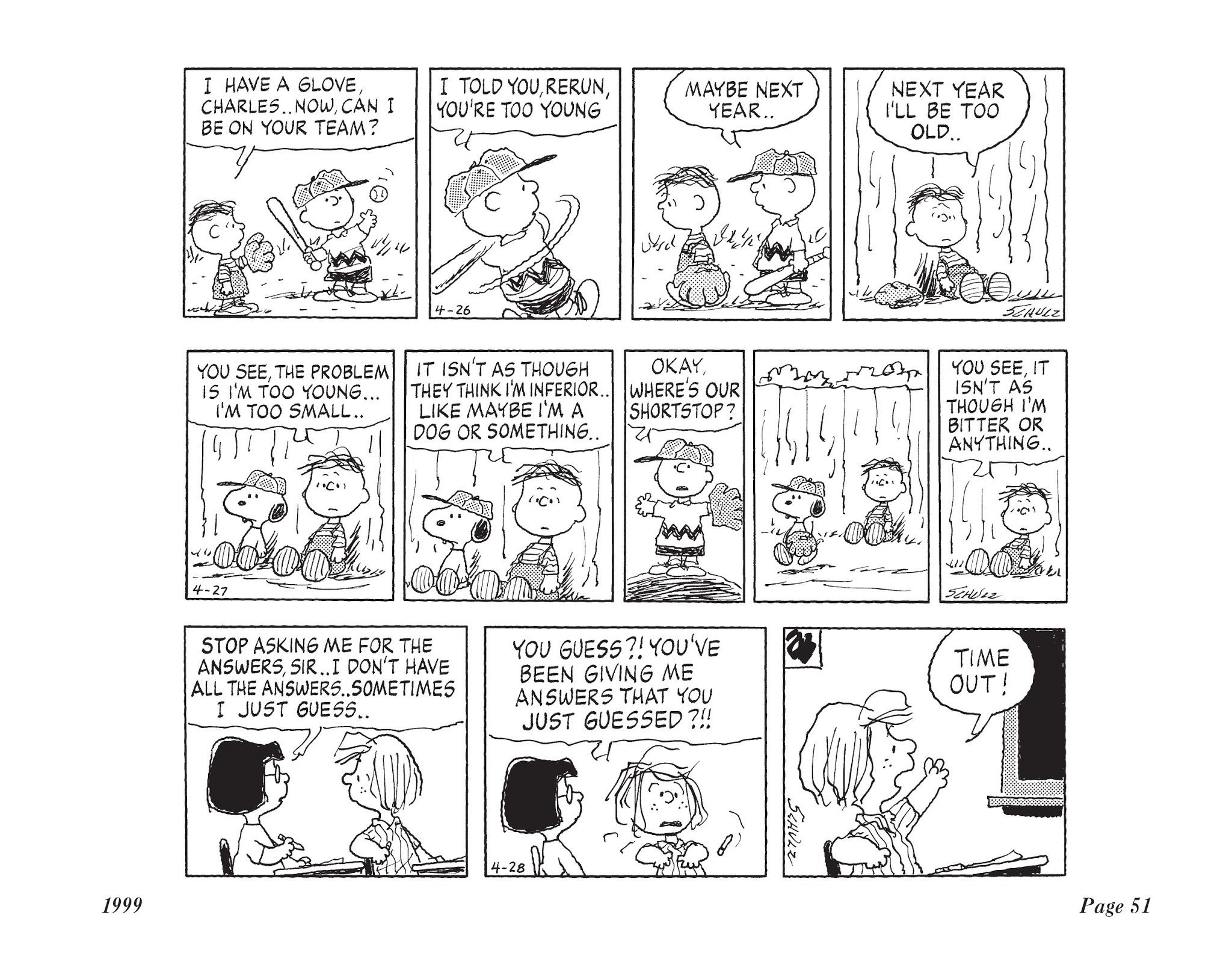 Read online The Complete Peanuts comic -  Issue # TPB 25 - 61