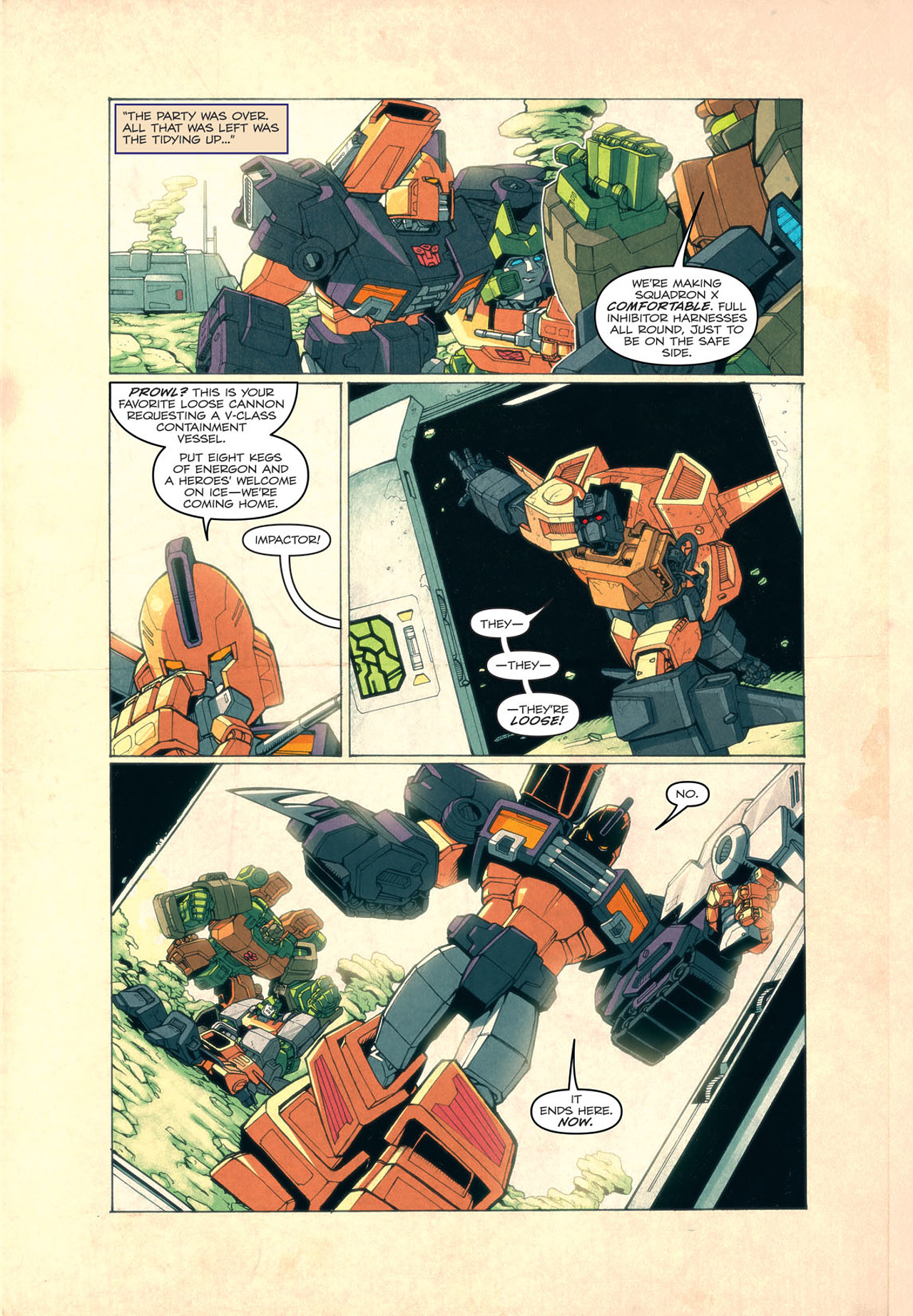 Read online Transformers: Last Stand of The Wreckers comic -  Issue #4 - 14