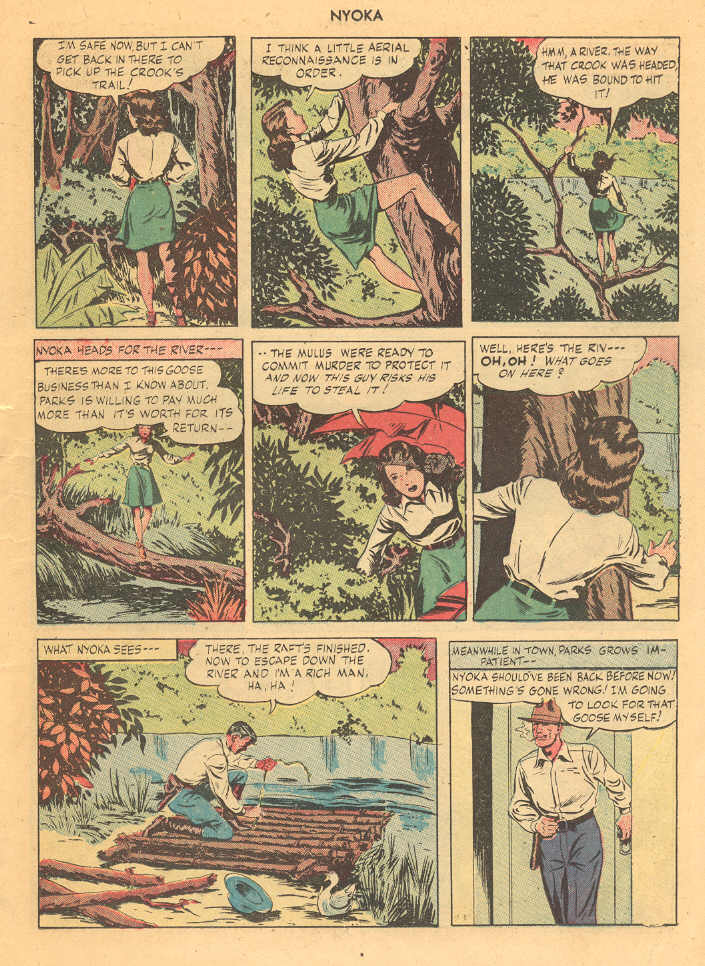 Read online Nyoka the Jungle Girl (1945) comic -  Issue #4 - 15