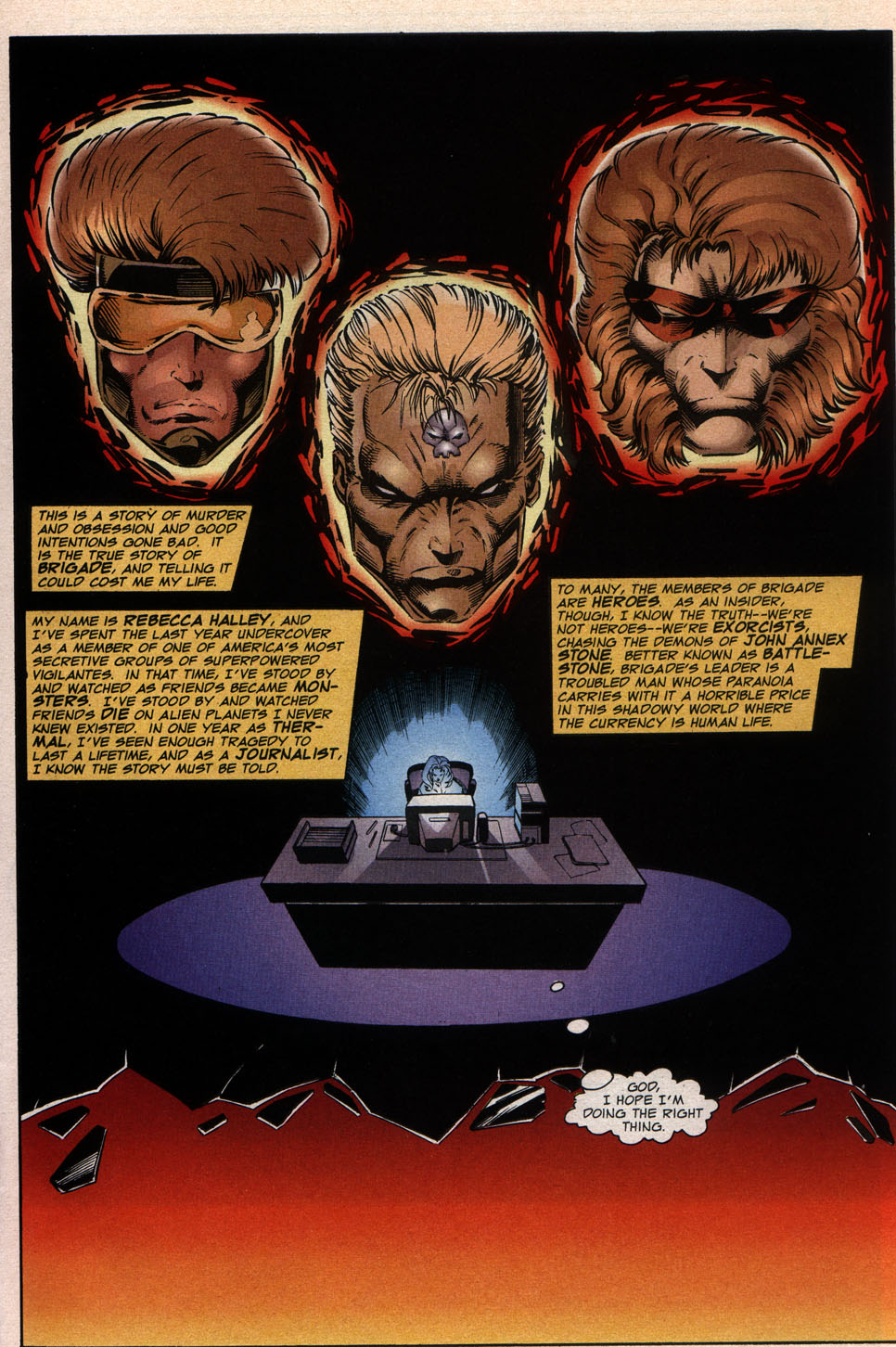 Read online Brigade (1993) comic -  Issue #13 - 3
