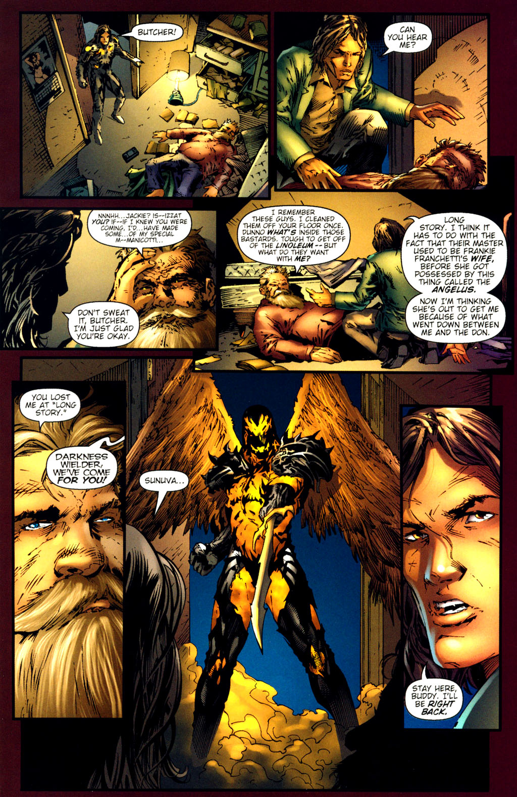 Read online The Darkness (2002) comic -  Issue #22 - 21