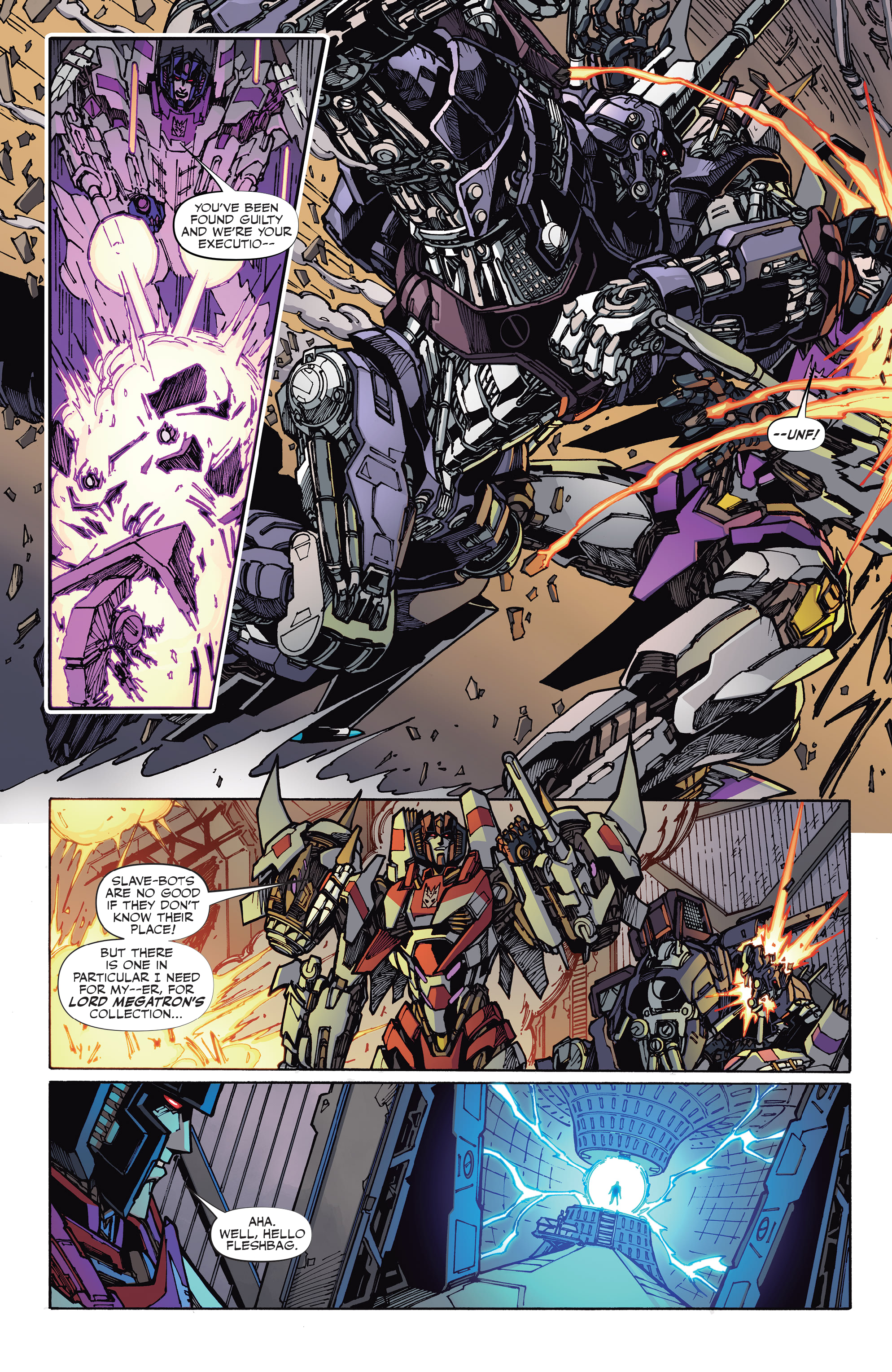 Read online Transformers vs. the Terminator comic -  Issue #1 - 10