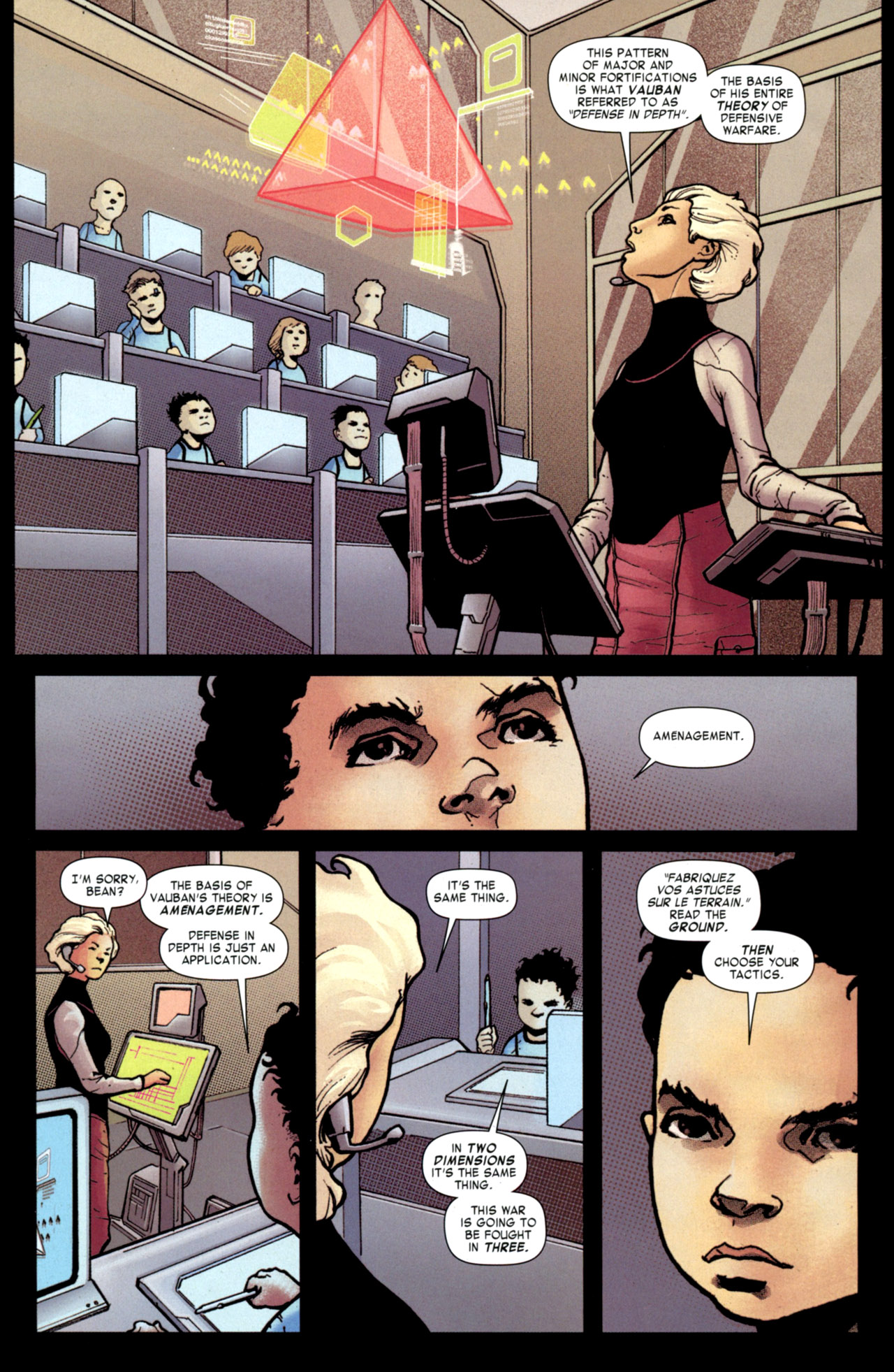 Read online Ender's Shadow: Battle School comic -  Issue #4 - 4