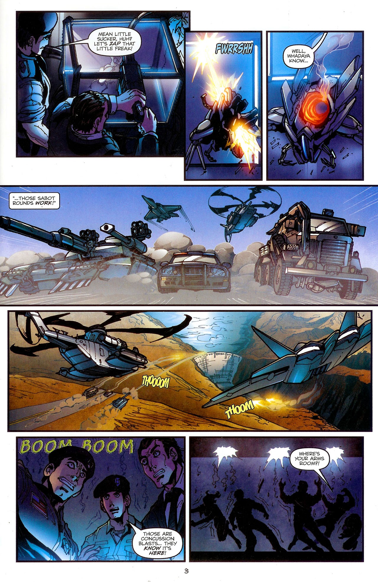 Read online Transformers: The Movie Adaptation comic -  Issue #4 - 5