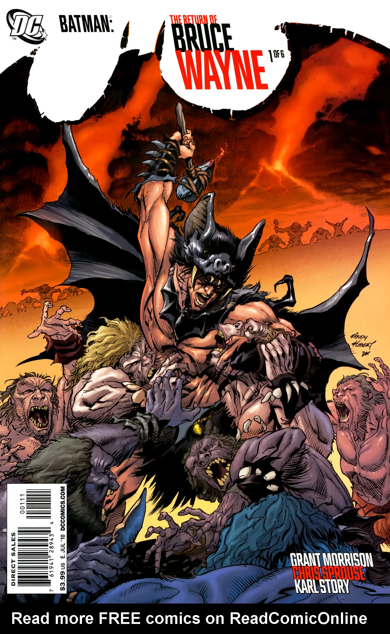Read online Batman: The Return of Bruce Wayne comic -  Issue #1 - 1